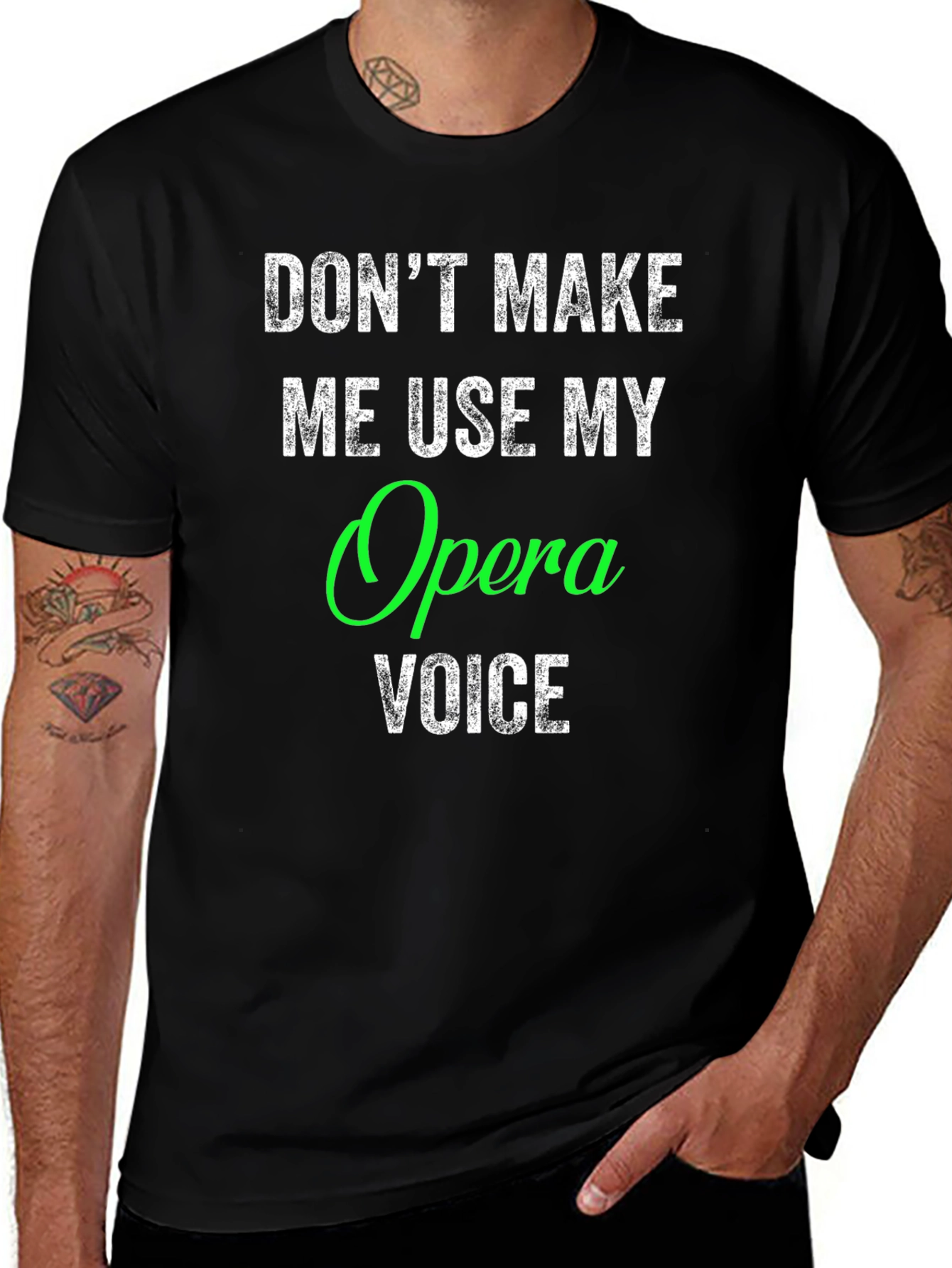 Opera Voice T-Shirt - Funny Music Gift