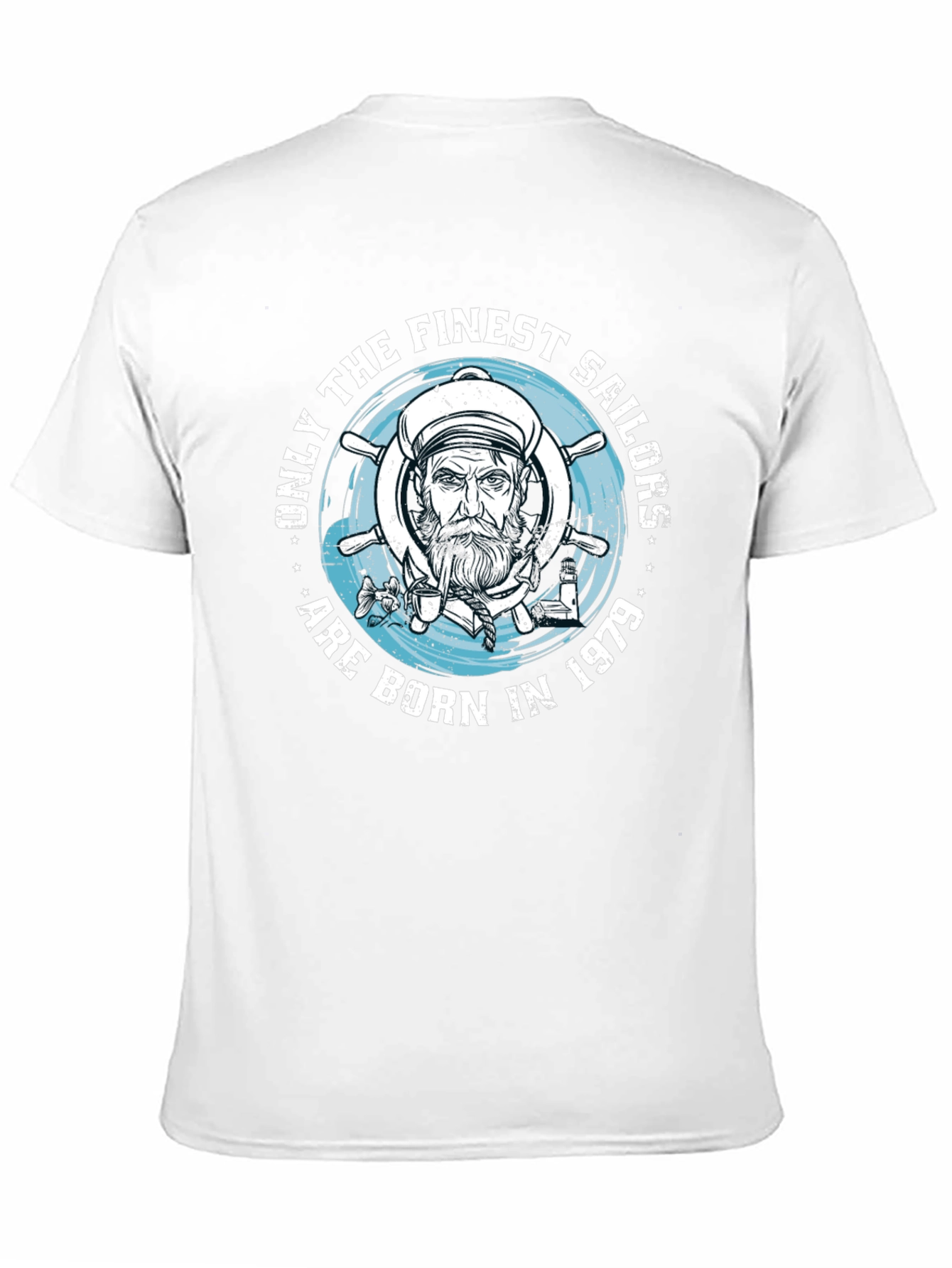 Sailor Born in 1979 Black T-Shirt