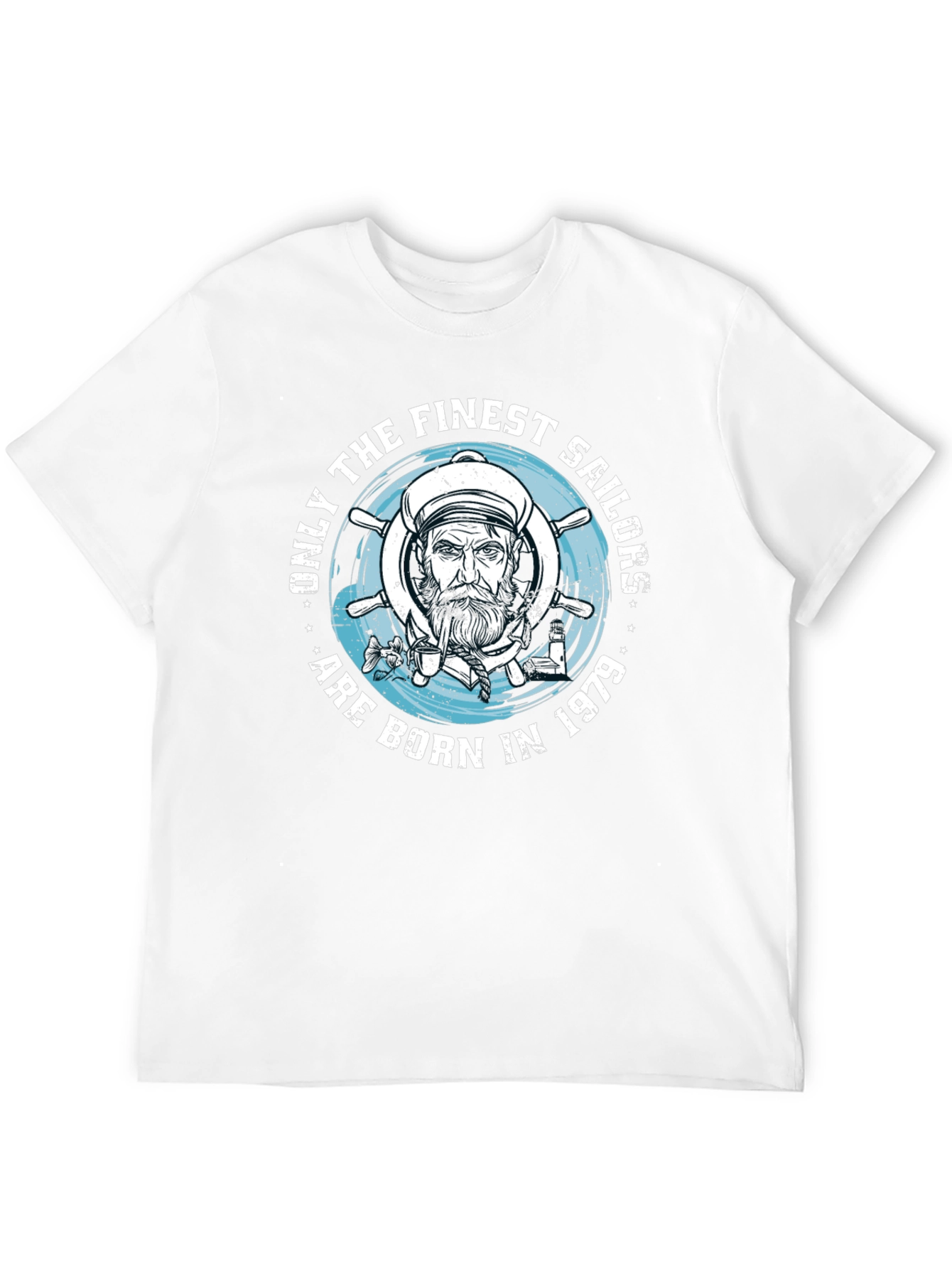Sailor Born in 1979 Black T-Shirt