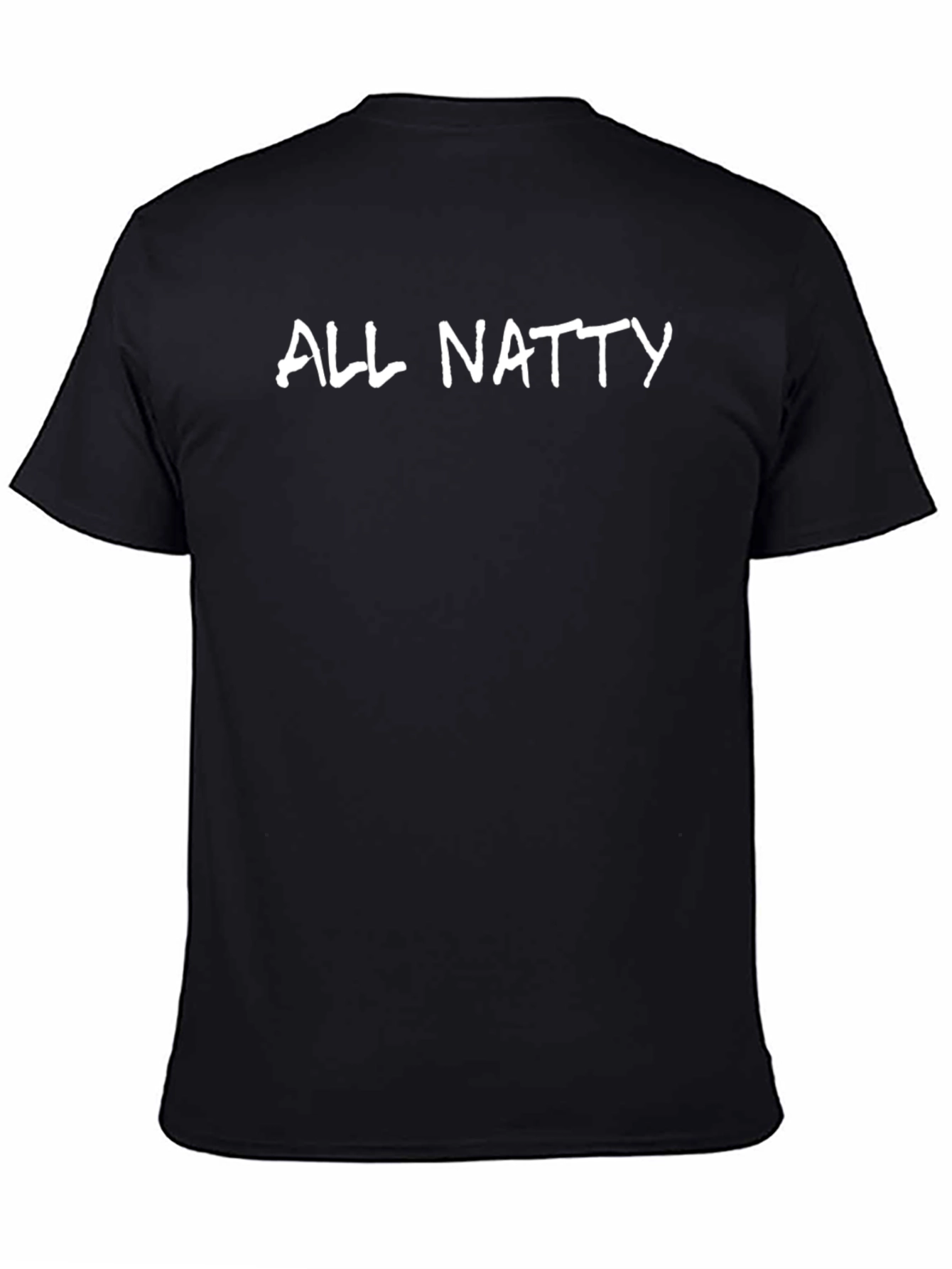 All Natty Black T-Shirt | Gym Motivation Tee