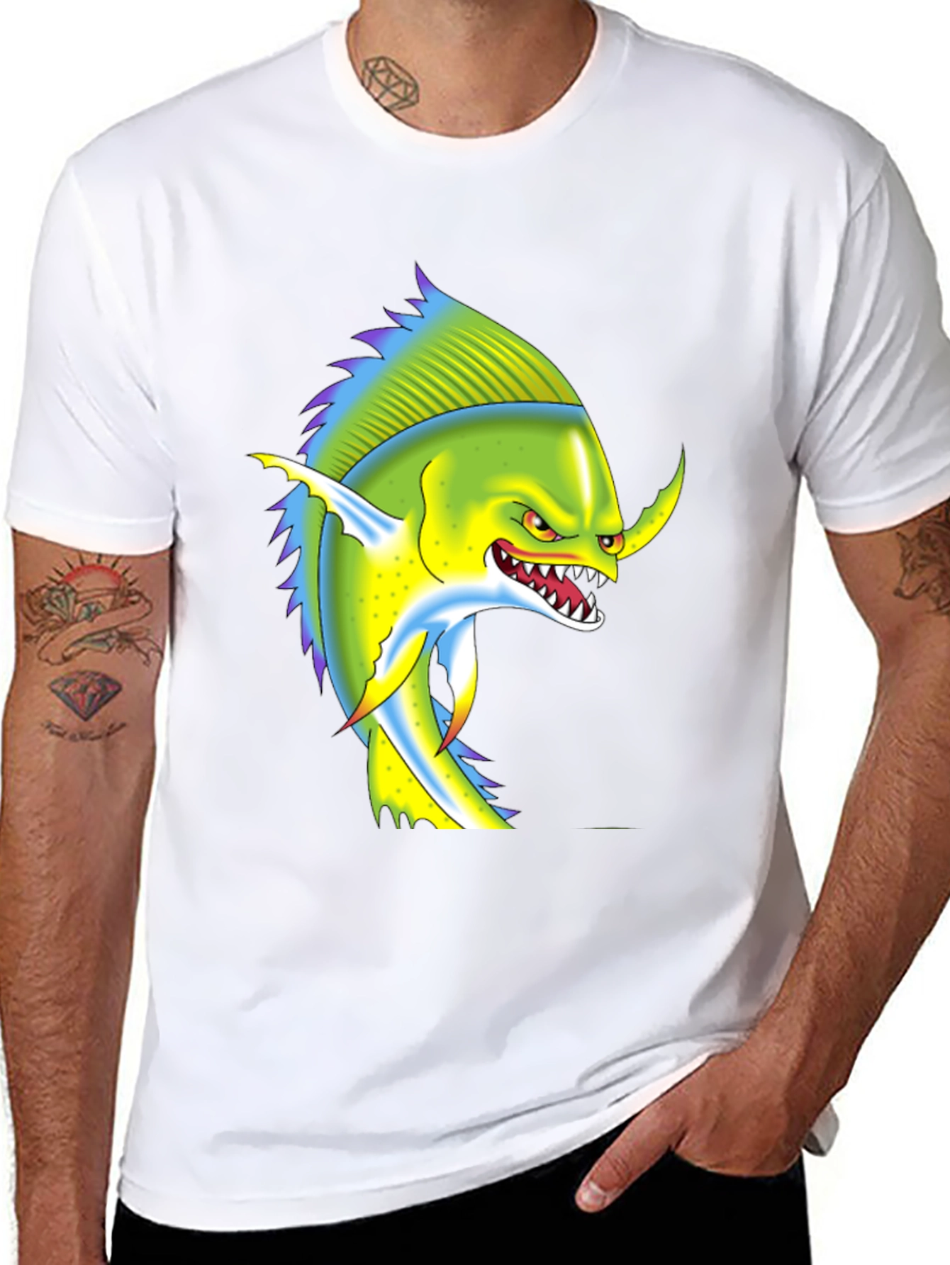 Cool Mahi-Mahi Graphic T-Shirt