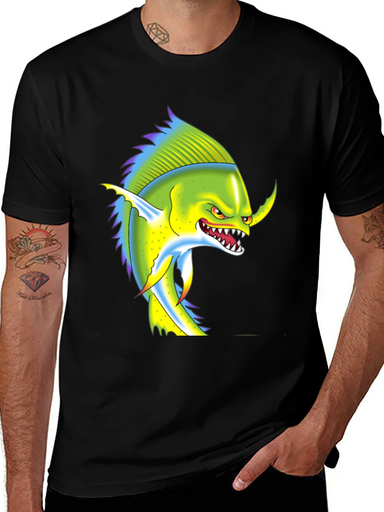 Cool Mahi-Mahi Graphic T-Shirt