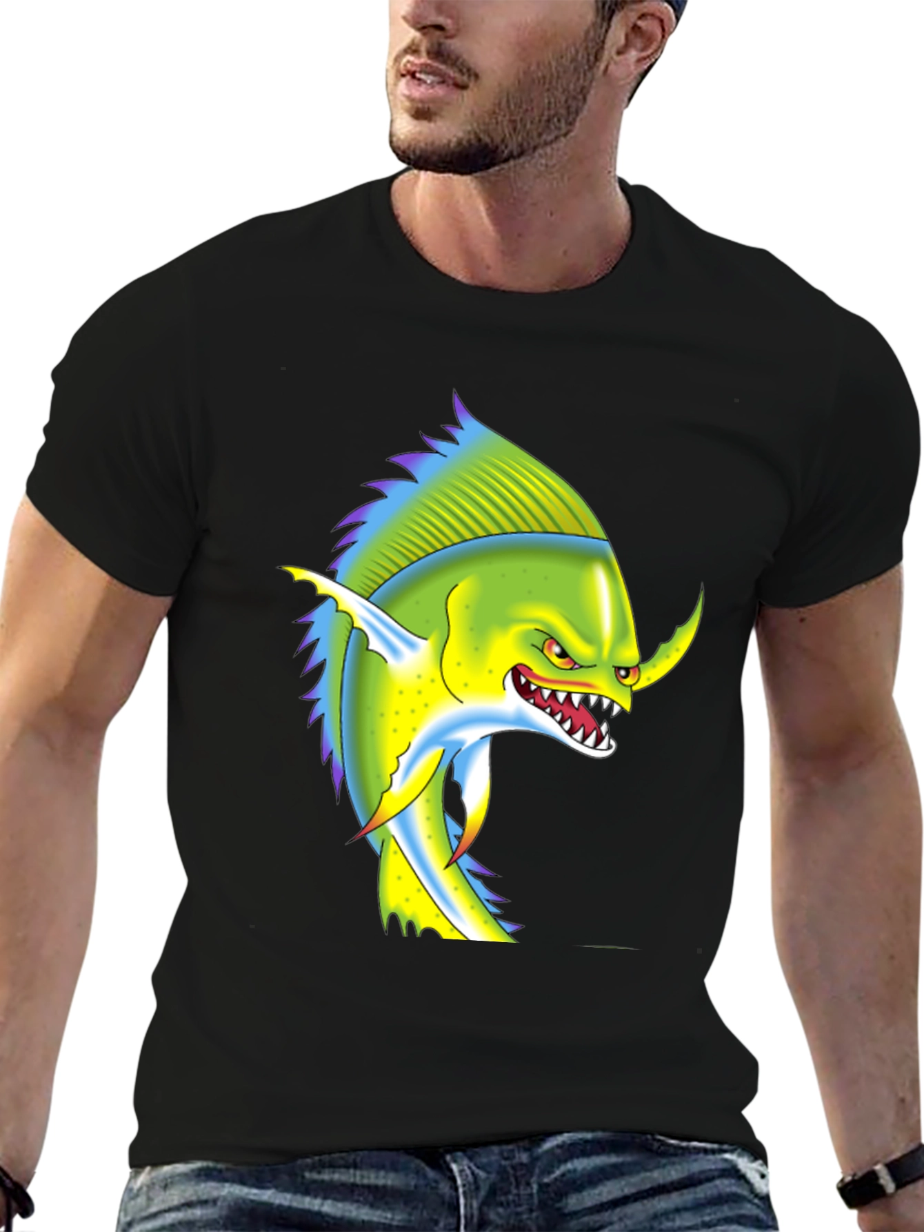 Cool Mahi-Mahi Graphic T-Shirt