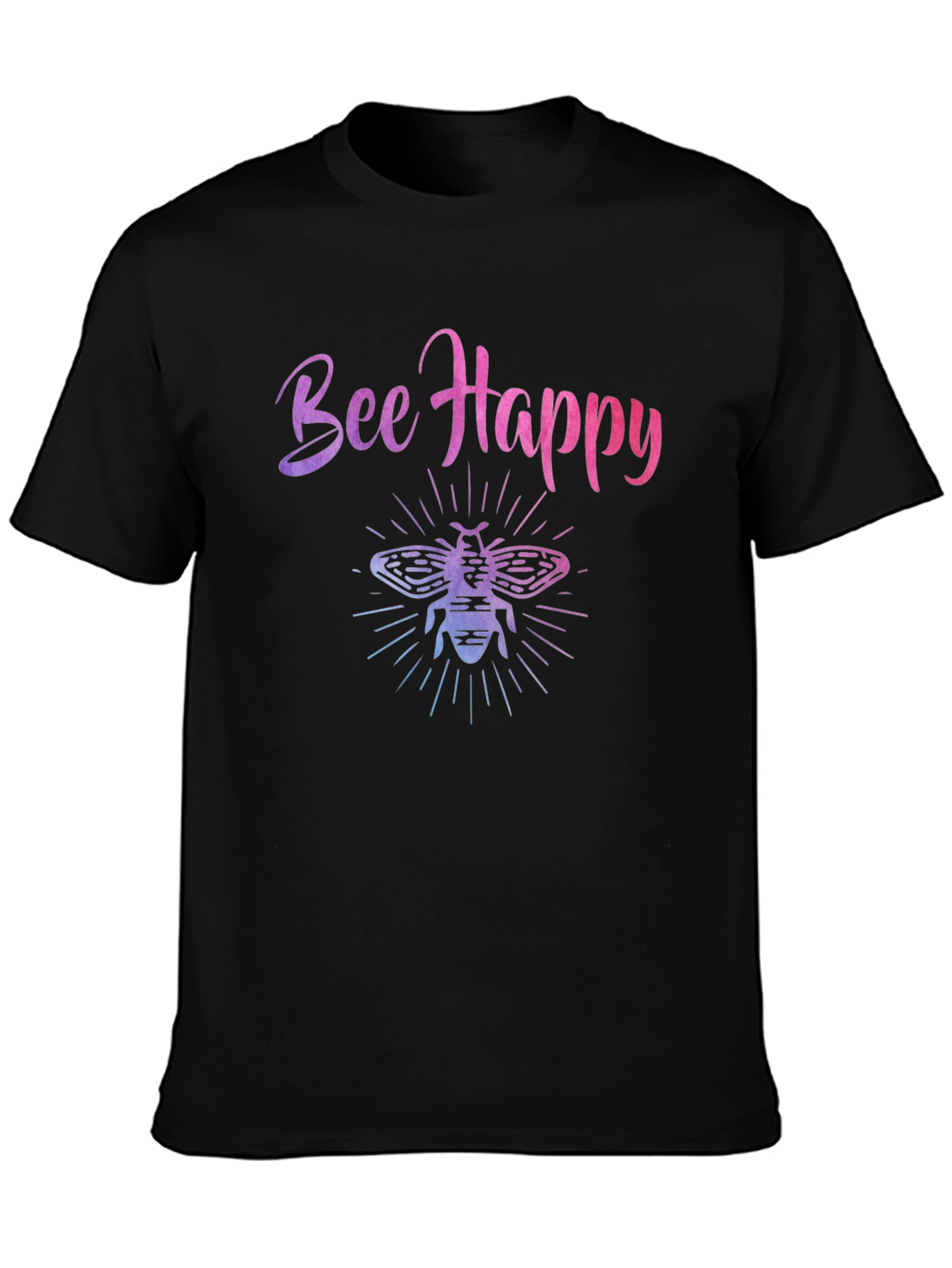 Bee Happy Graphic T-Shirt