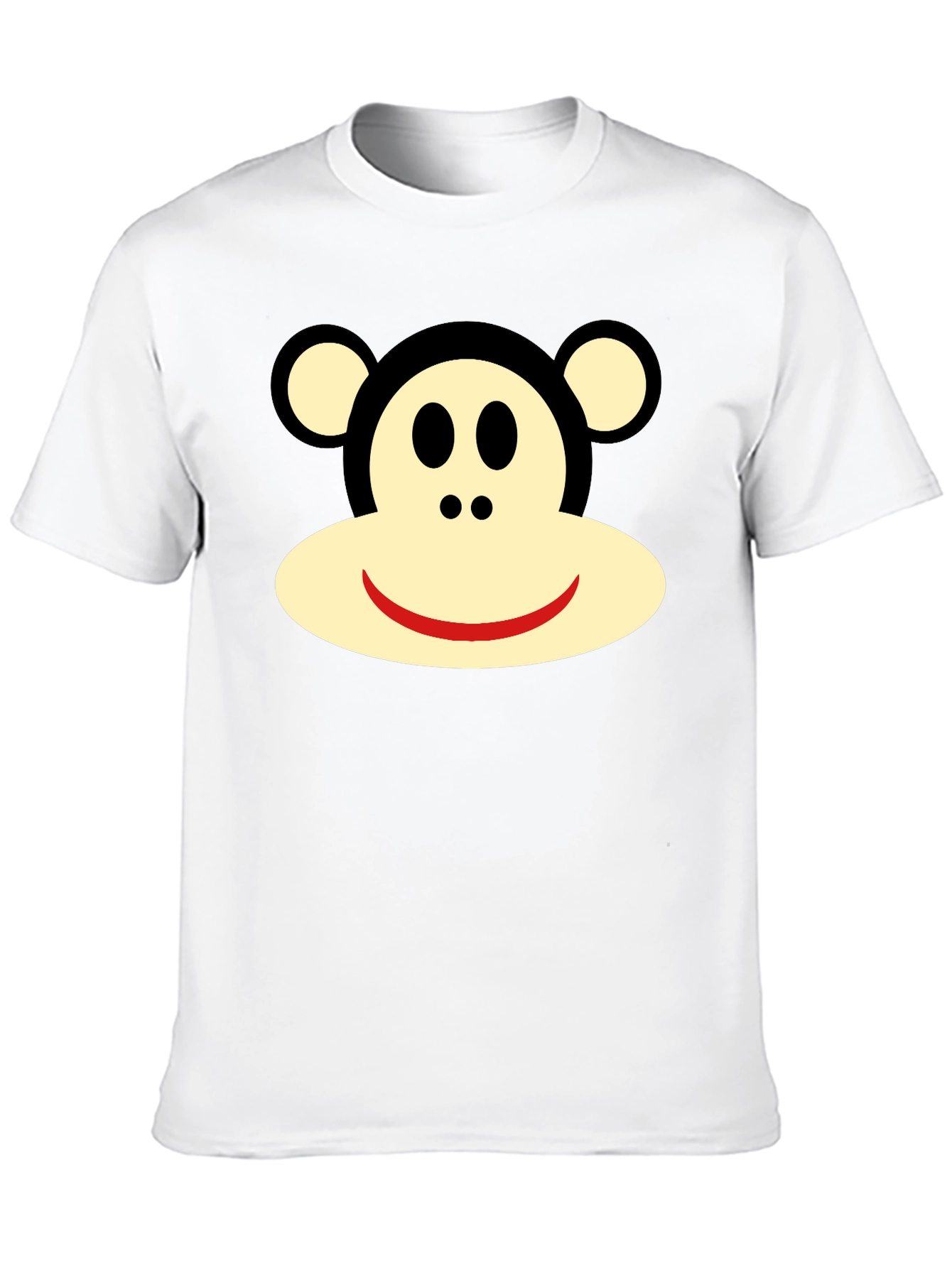 Sock Monkey Black Tee - Classic Cartoon