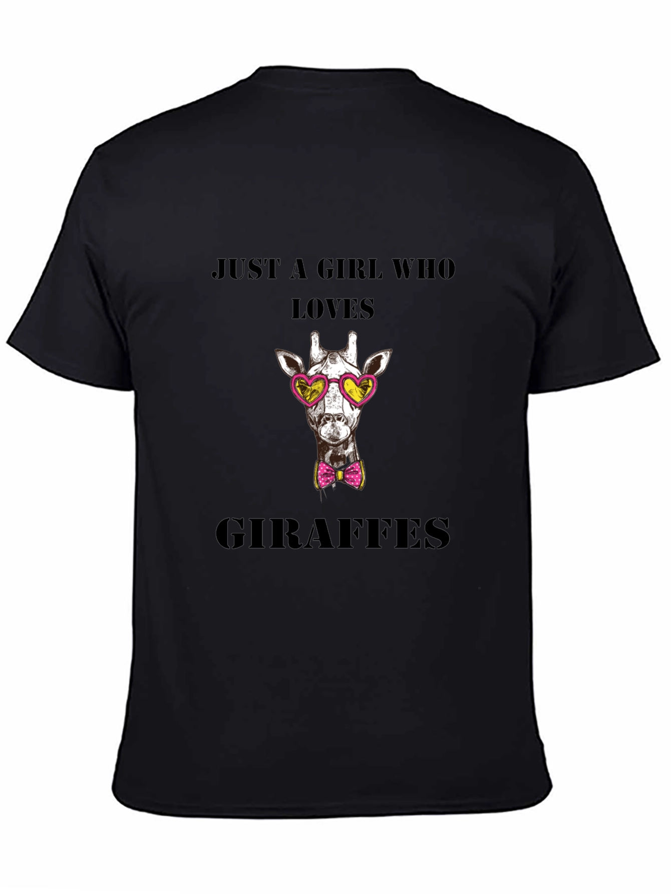 Just A Girl Who Loves Giraffes T-Shirt