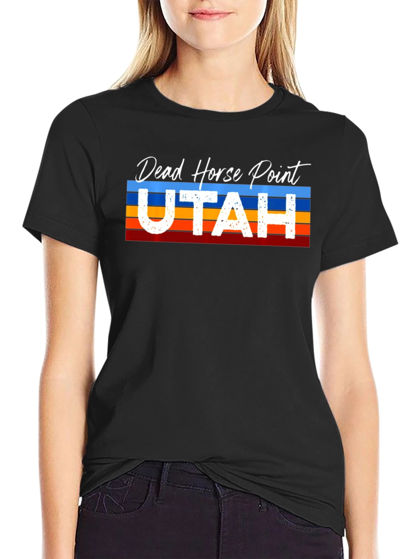 Dead Horse Point Utah Retro Graphic T-Shirt