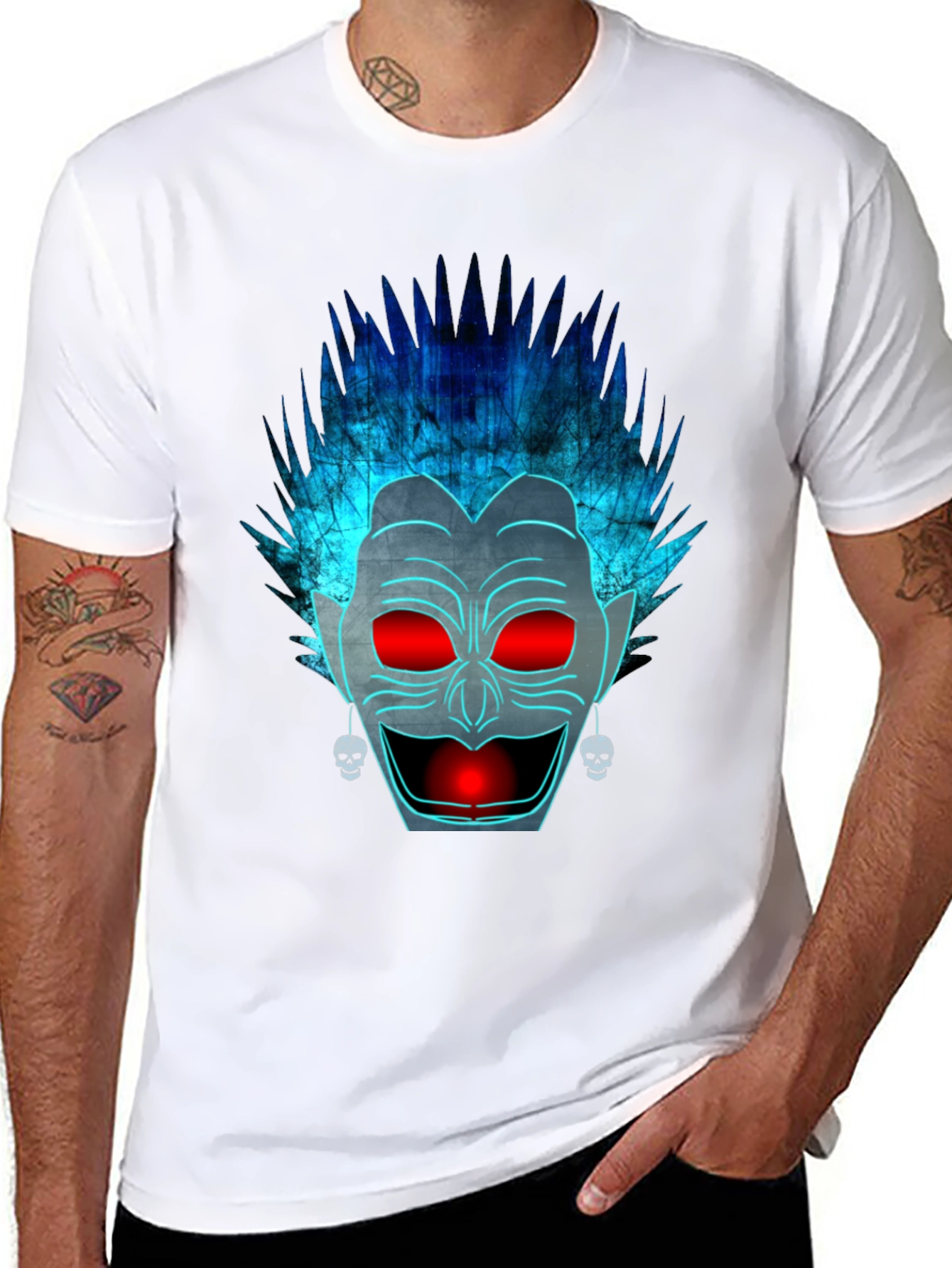 Hades Graphic Print Black T-Shirt