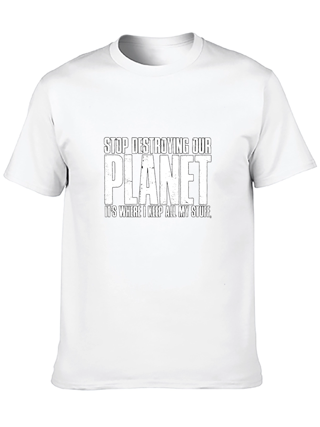 Stop Destroying Our Planet Graphic T-Shirt