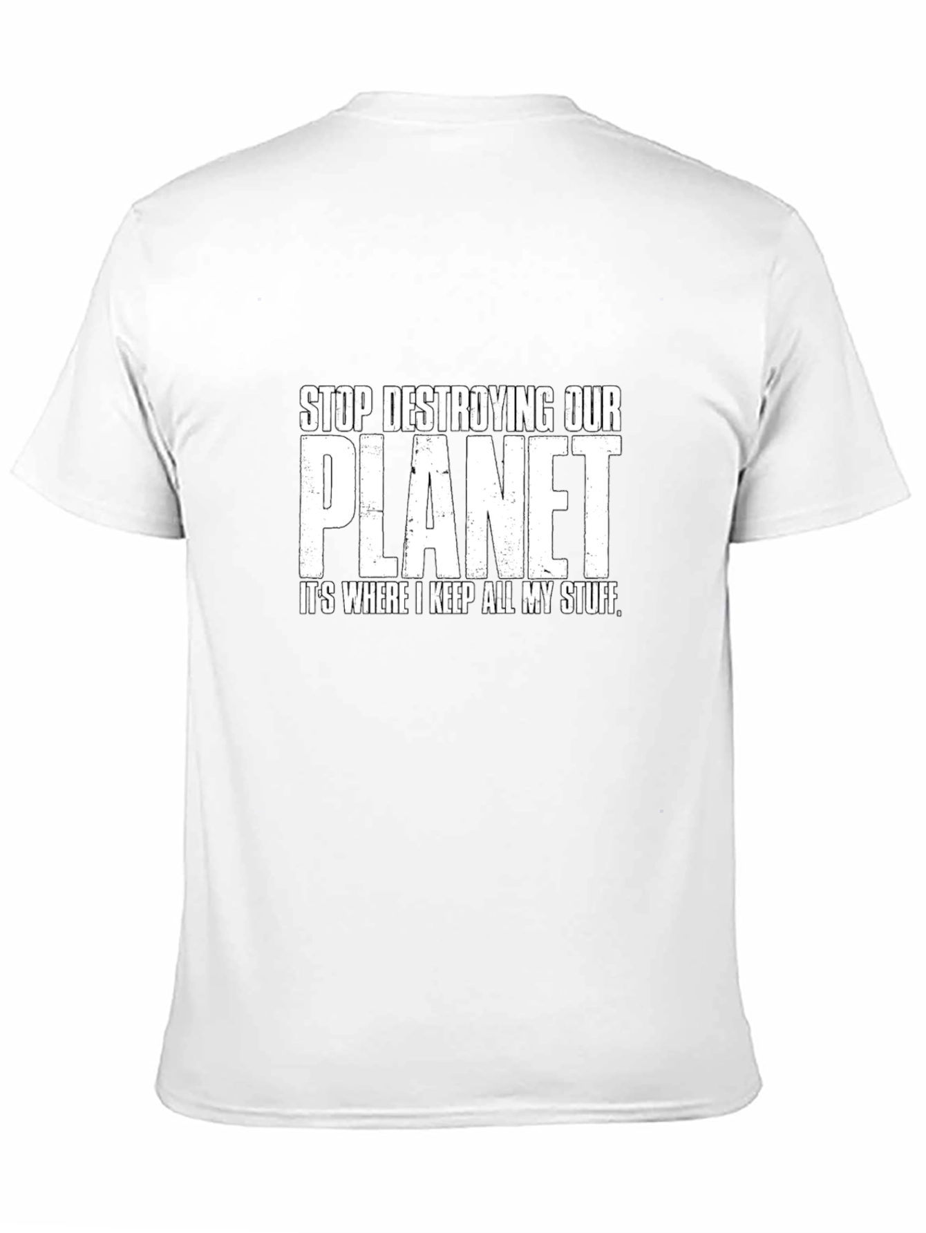 Stop Destroying Our Planet Graphic T-Shirt
