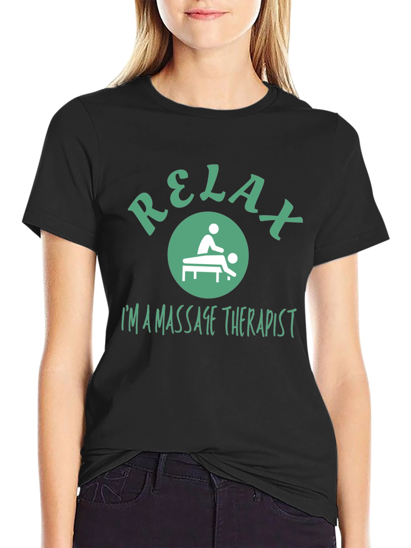 Relax Massage Therapist T-Shirt - Unisex Cotton Tee