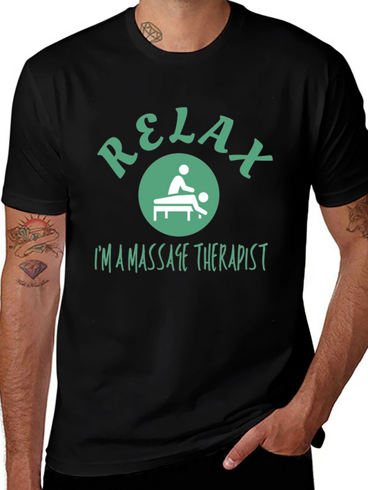 Relax Massage Therapist T-Shirt - Unisex Cotton Tee