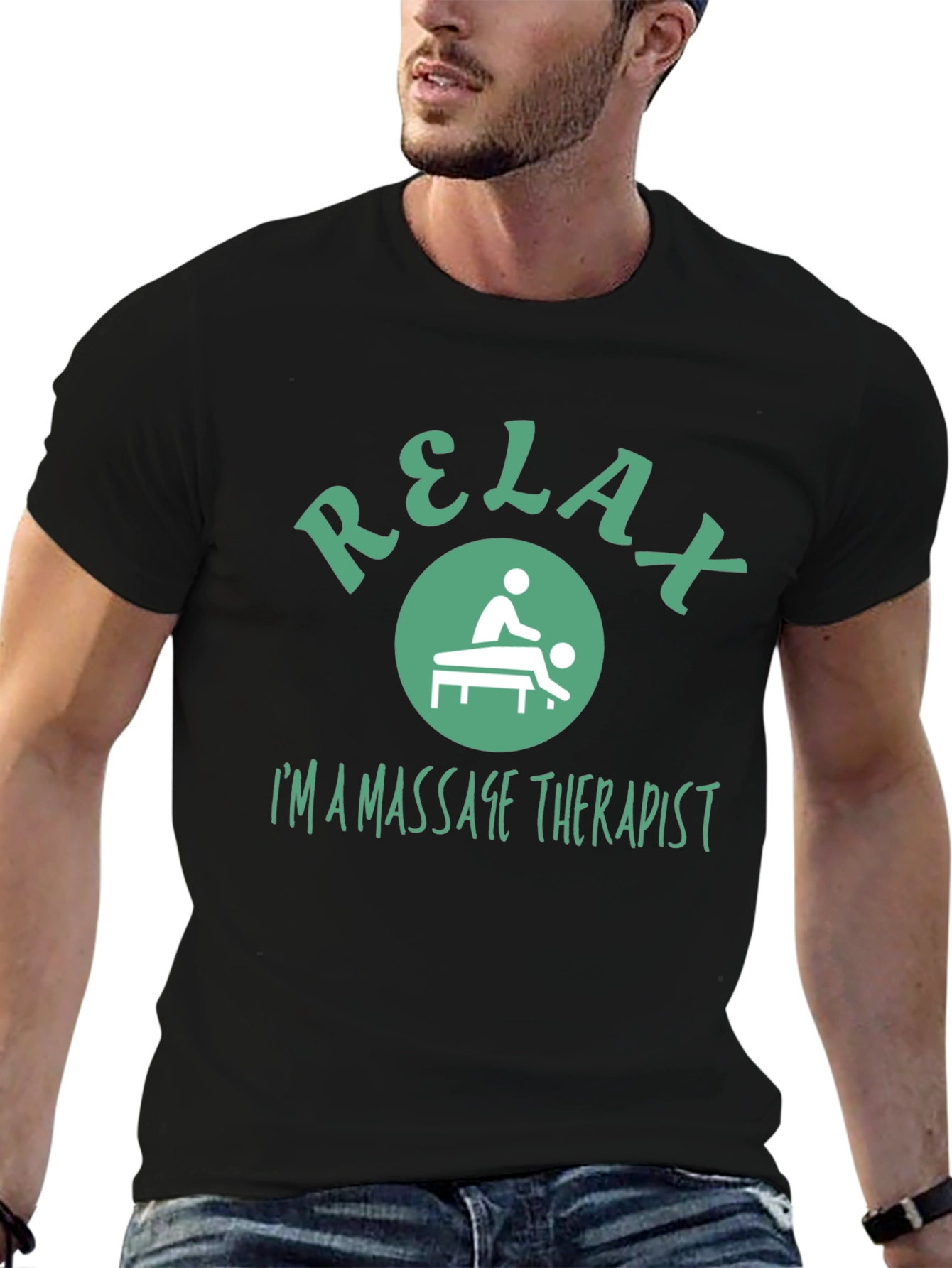 Relax Massage Therapist T-Shirt - Unisex Cotton Tee