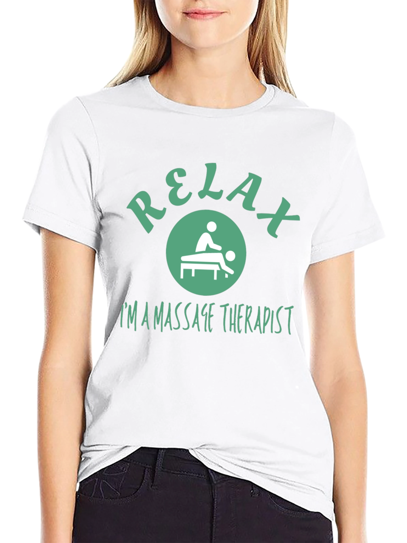 Relax Massage Therapist T-Shirt - Unisex Cotton Tee