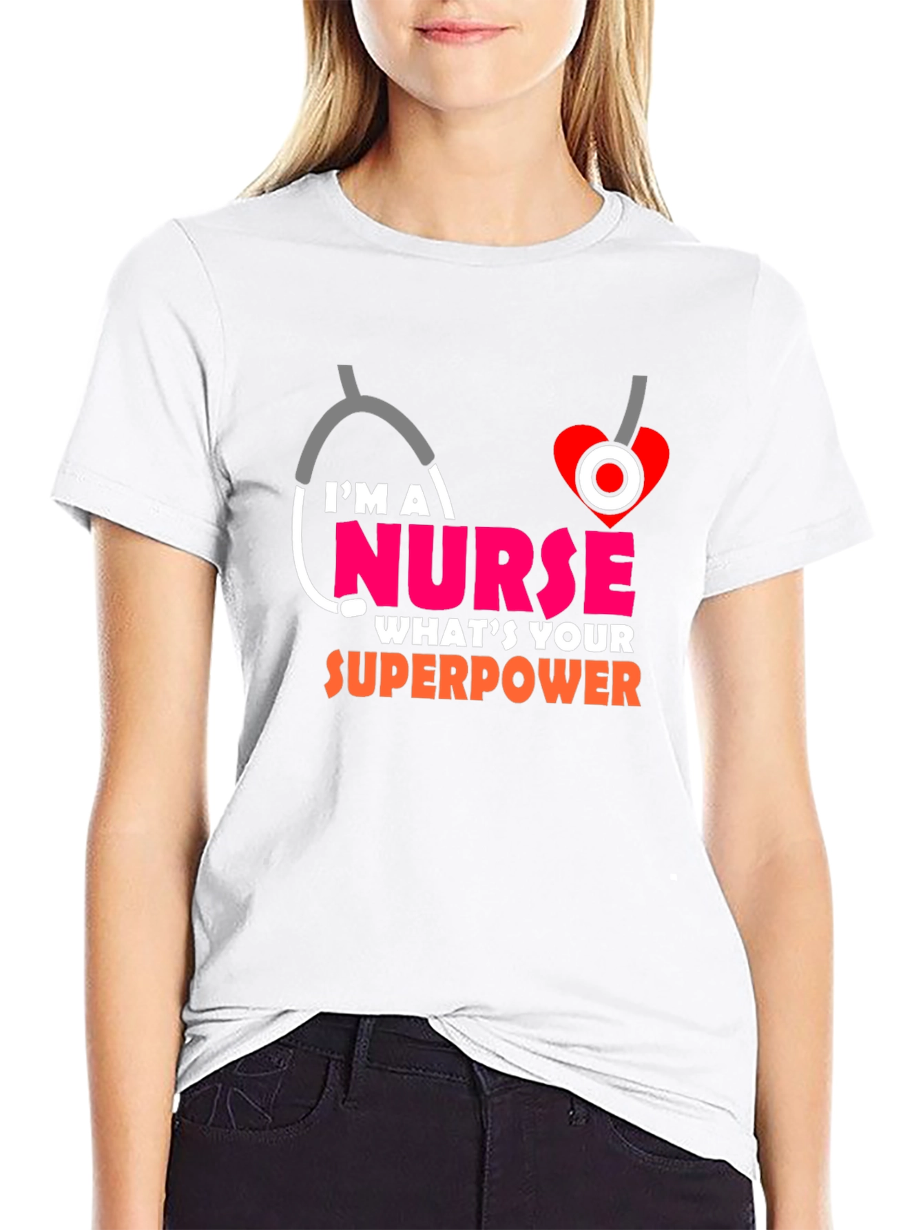 Nurse Superpower T-Shirt - Medical Hero Tee