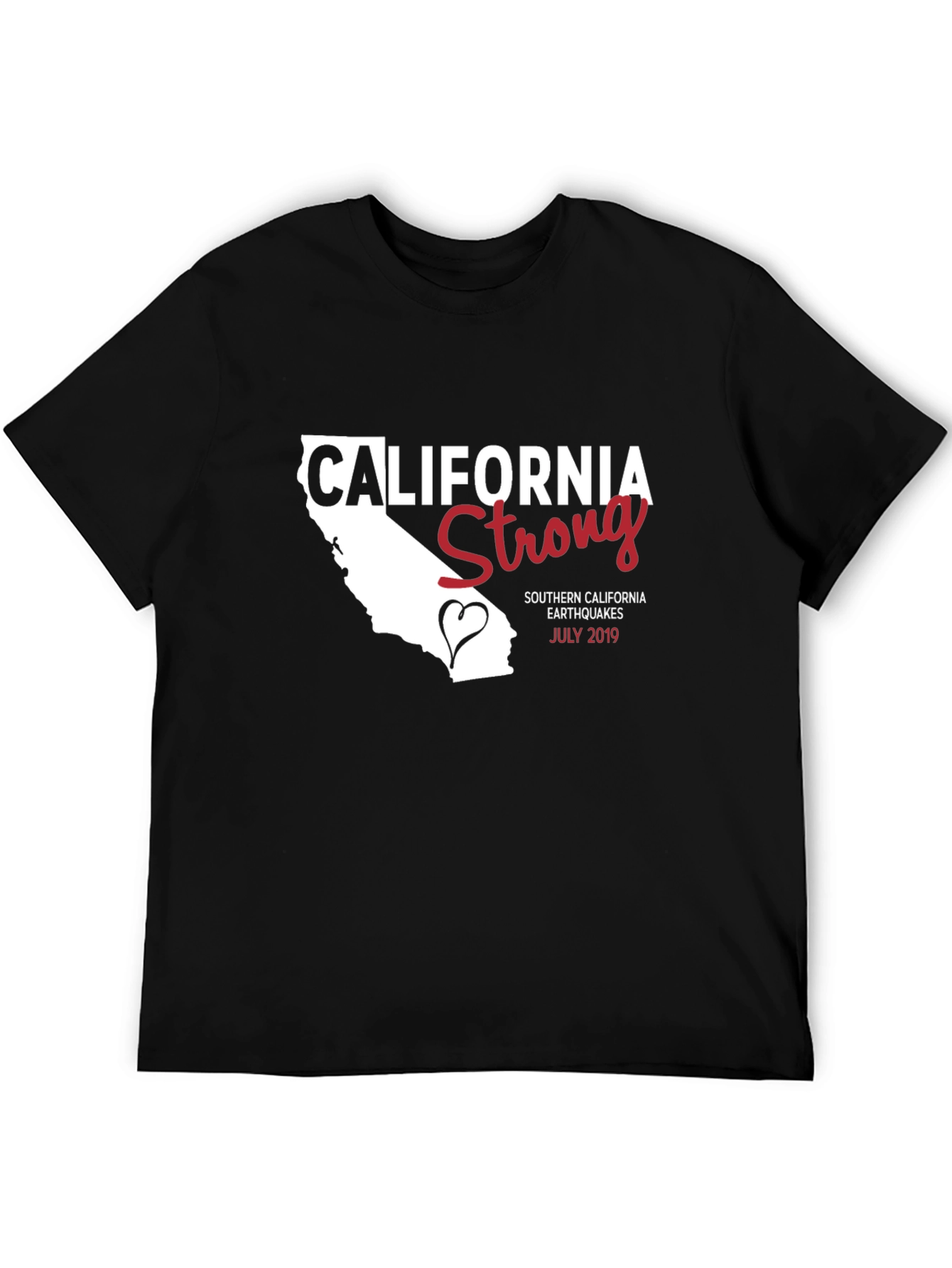 California Strong Graphic T-Shirt