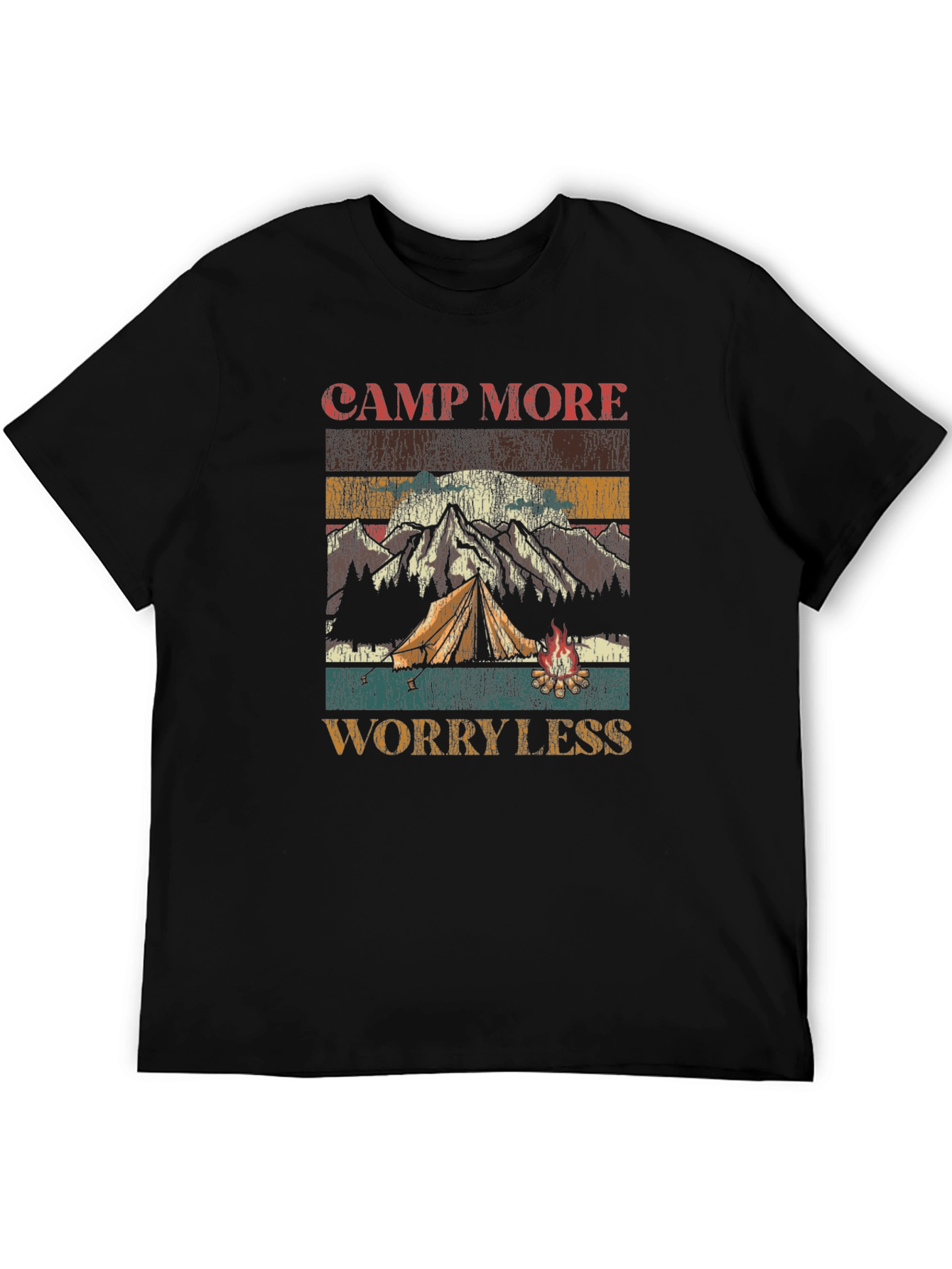 Camp More Worry Less T-Shirt