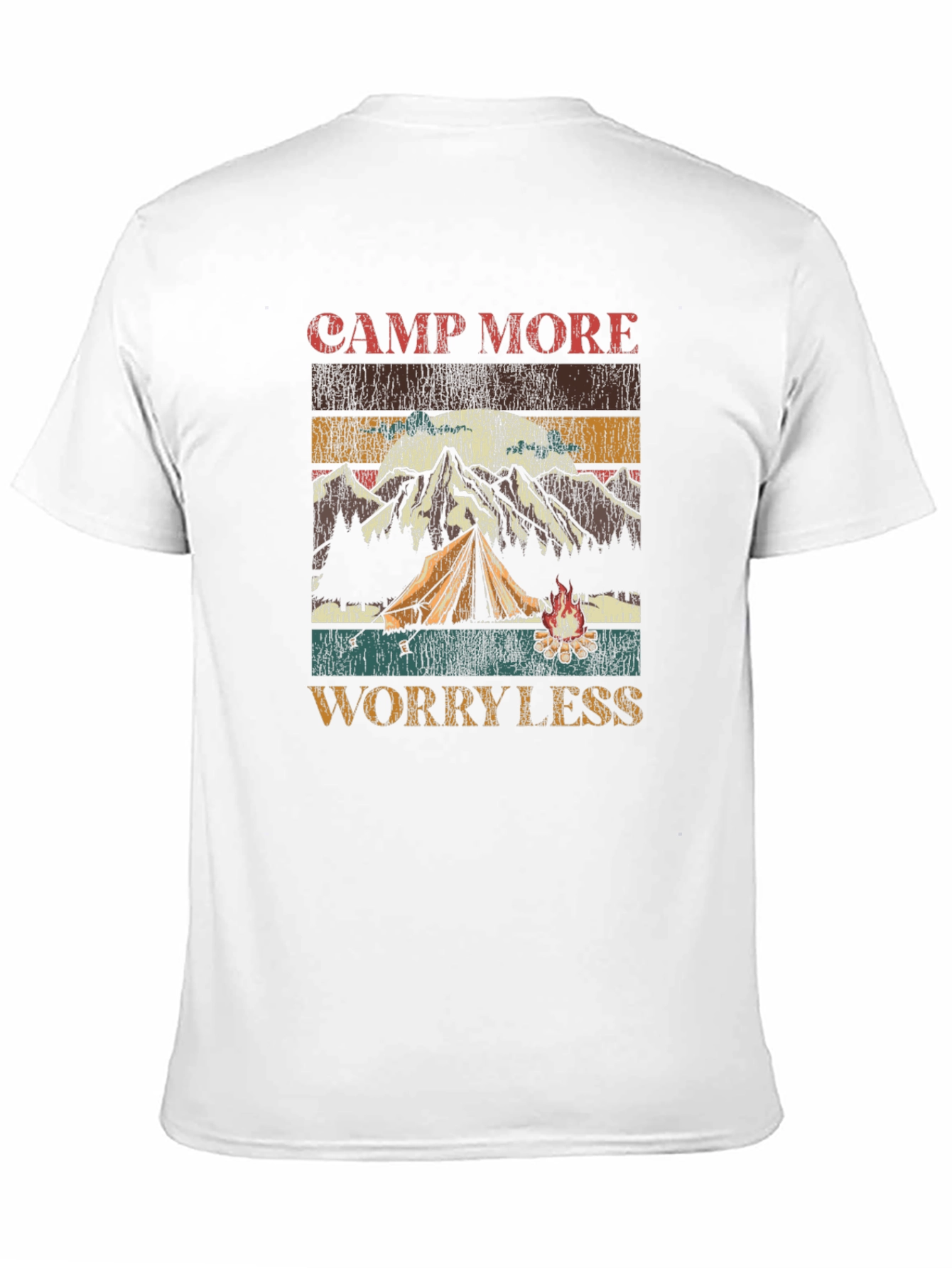 Camp More Worry Less T-Shirt