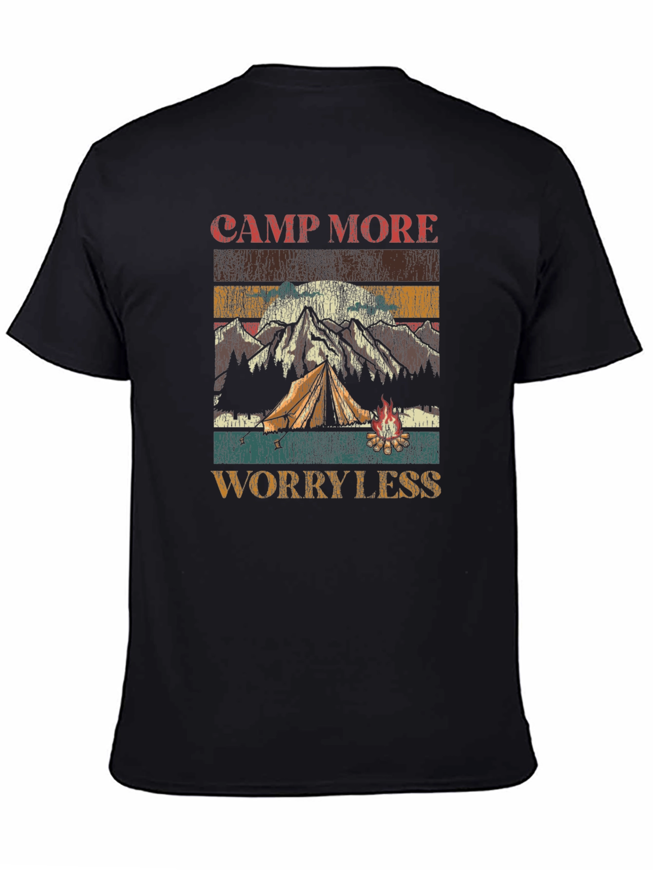 Camp More Worry Less T-Shirt