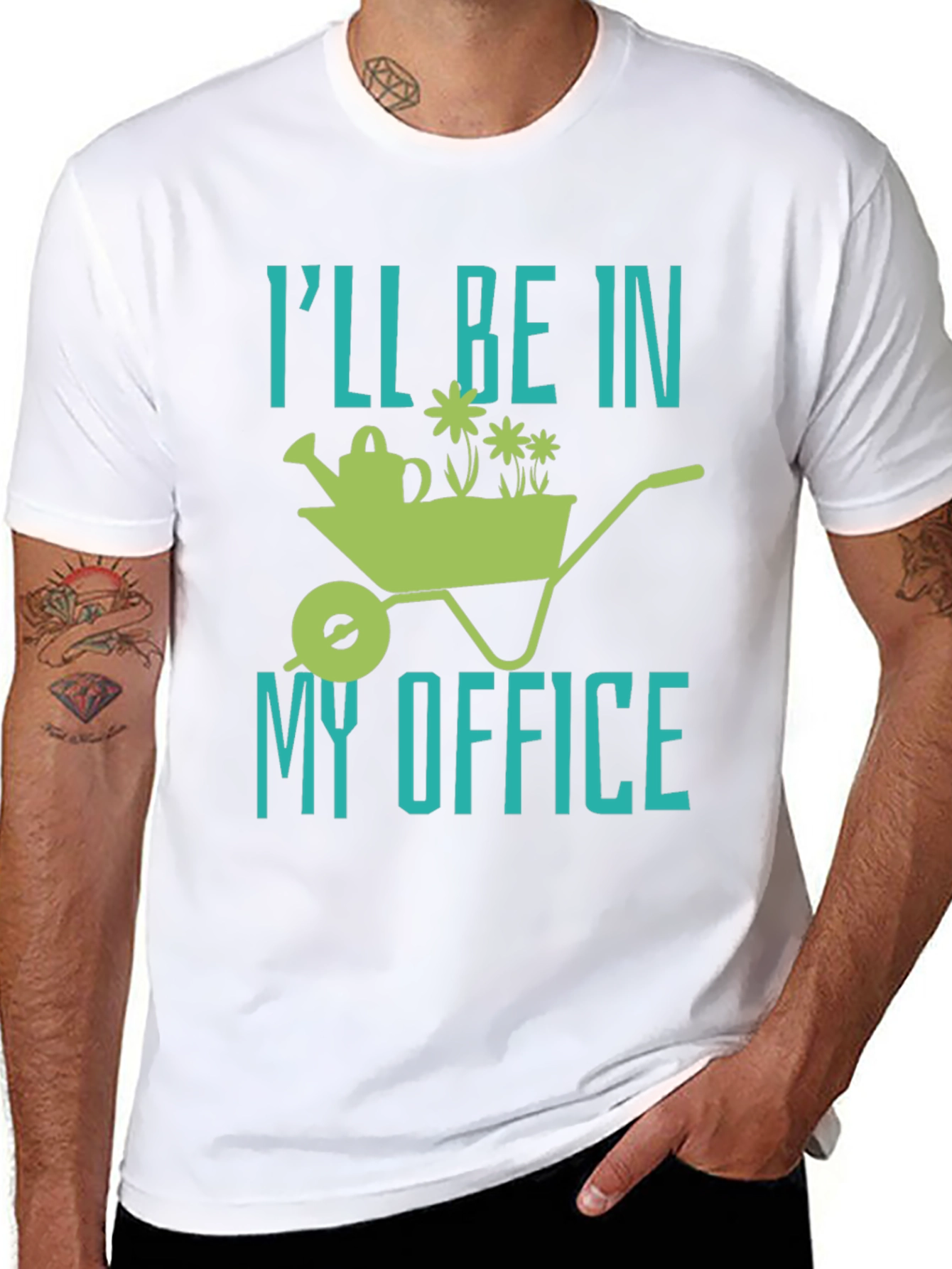 Gardening T-Shirt: Ill Be In My Office