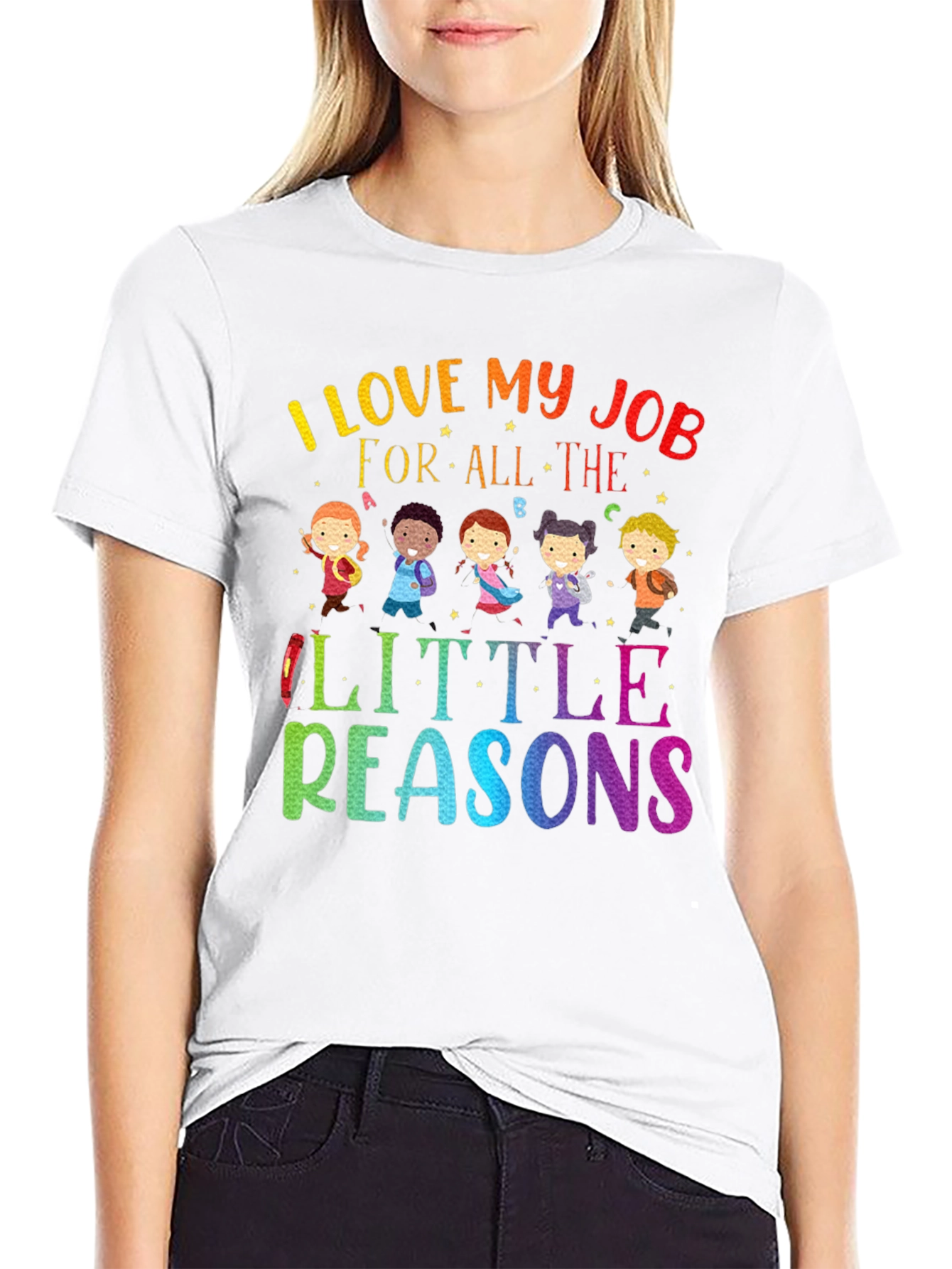 I Love My Job Teacher T-Shirt