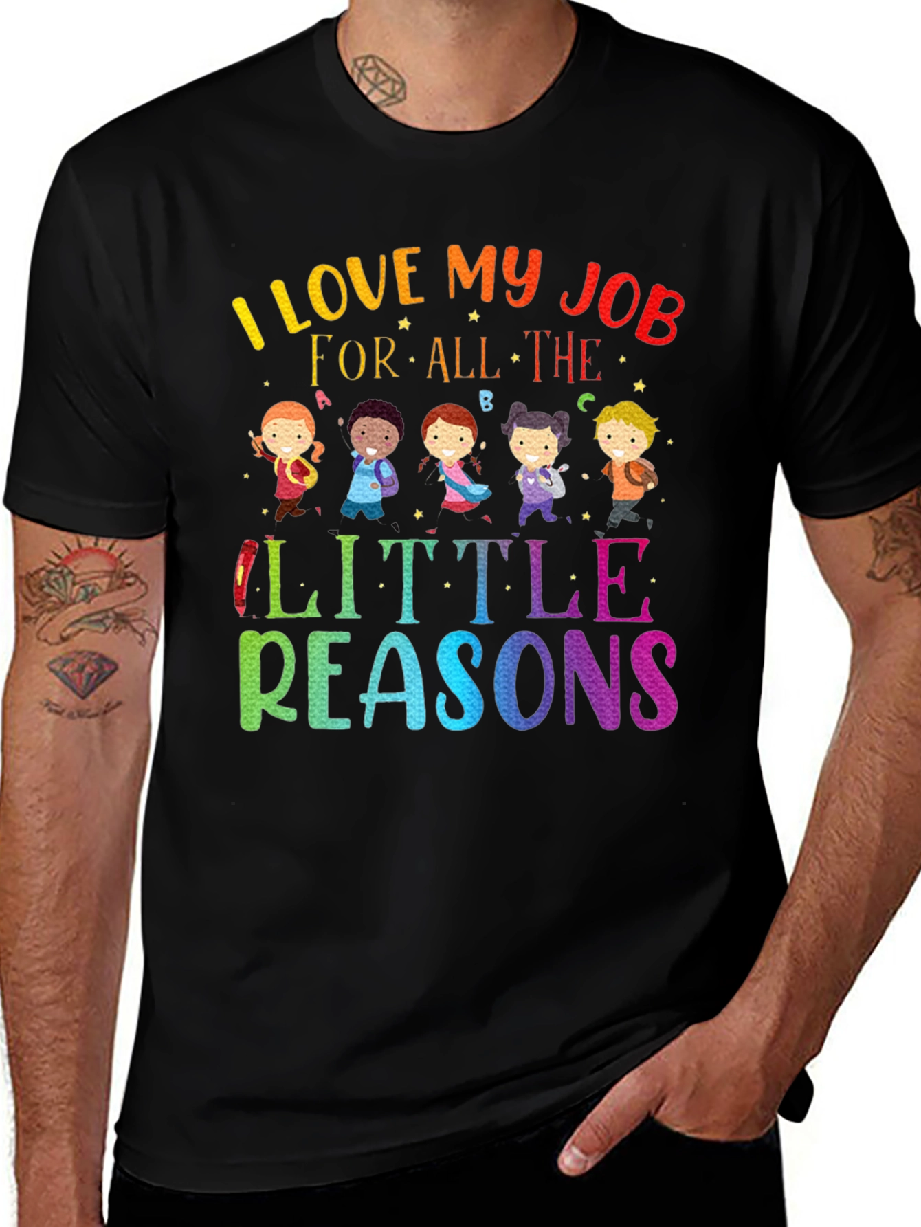 I Love My Job Teacher T-Shirt