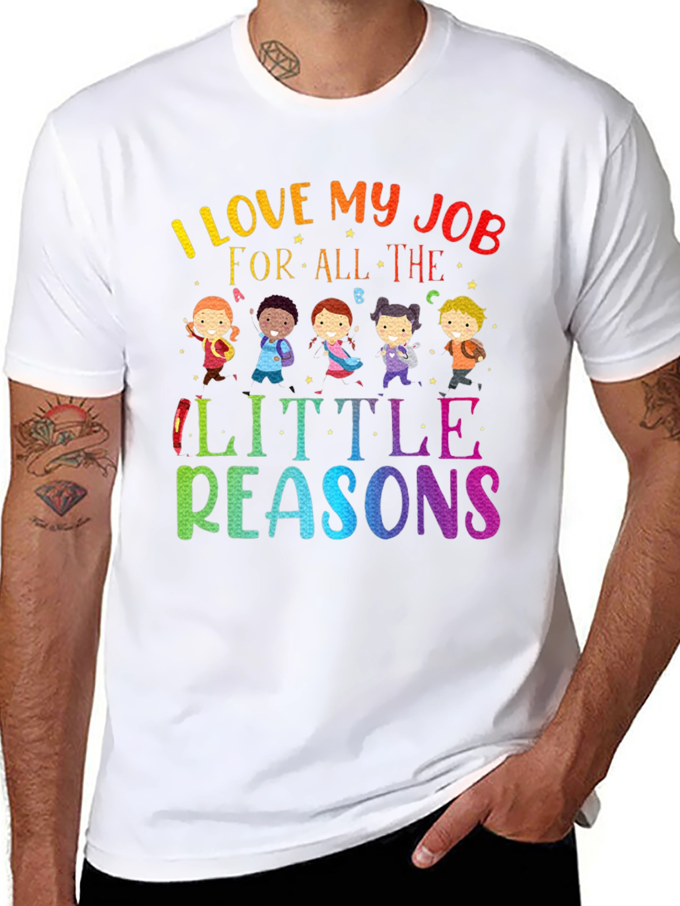 I Love My Job Teacher T-Shirt