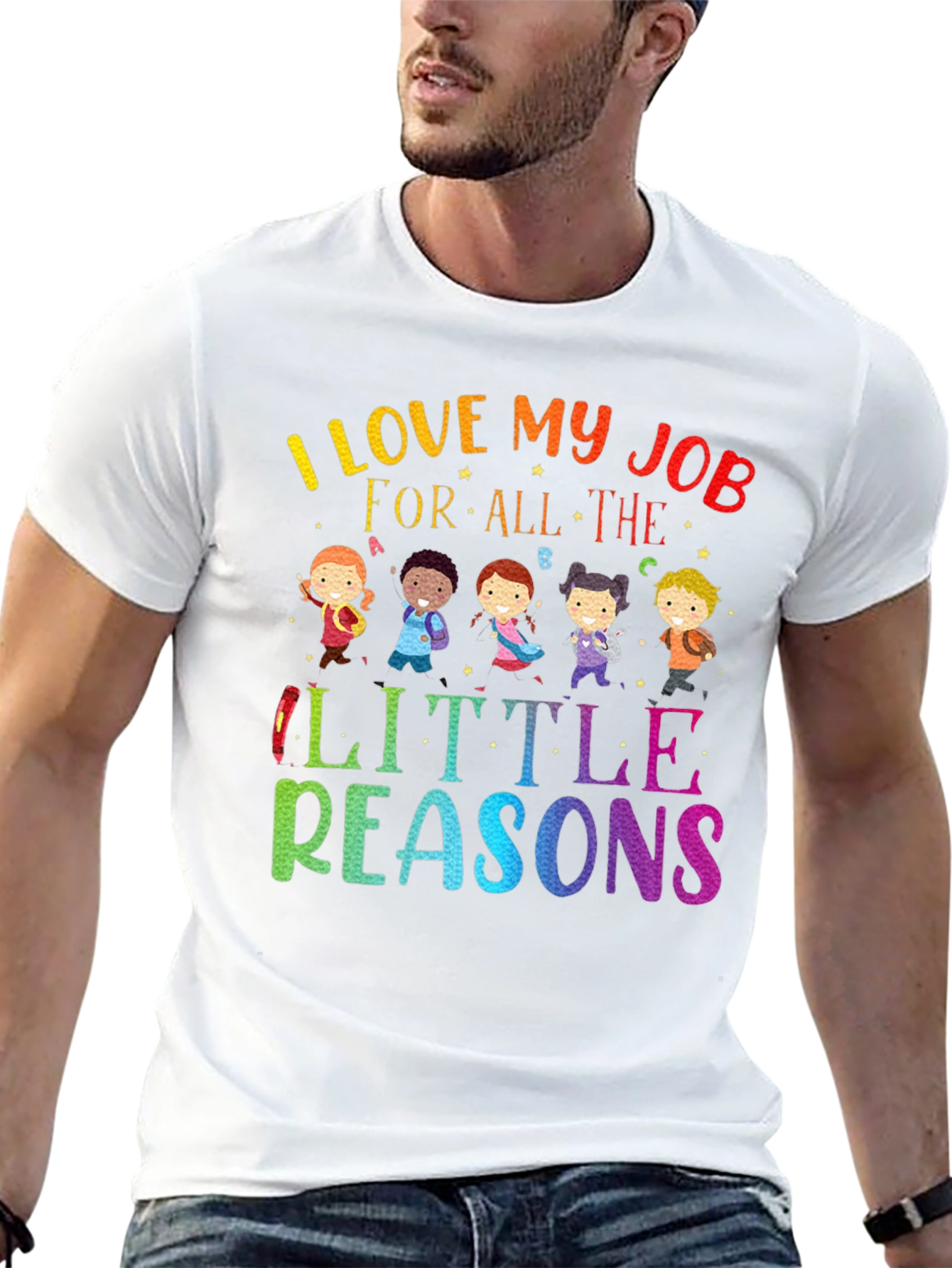 I Love My Job Teacher T-Shirt