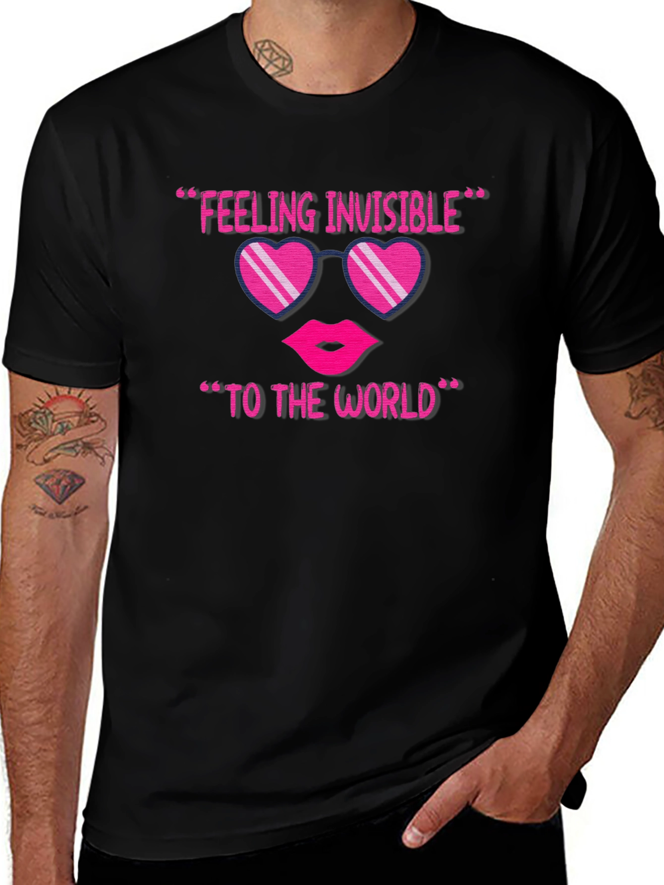 Feeling Invisible Graphic T-Shirt