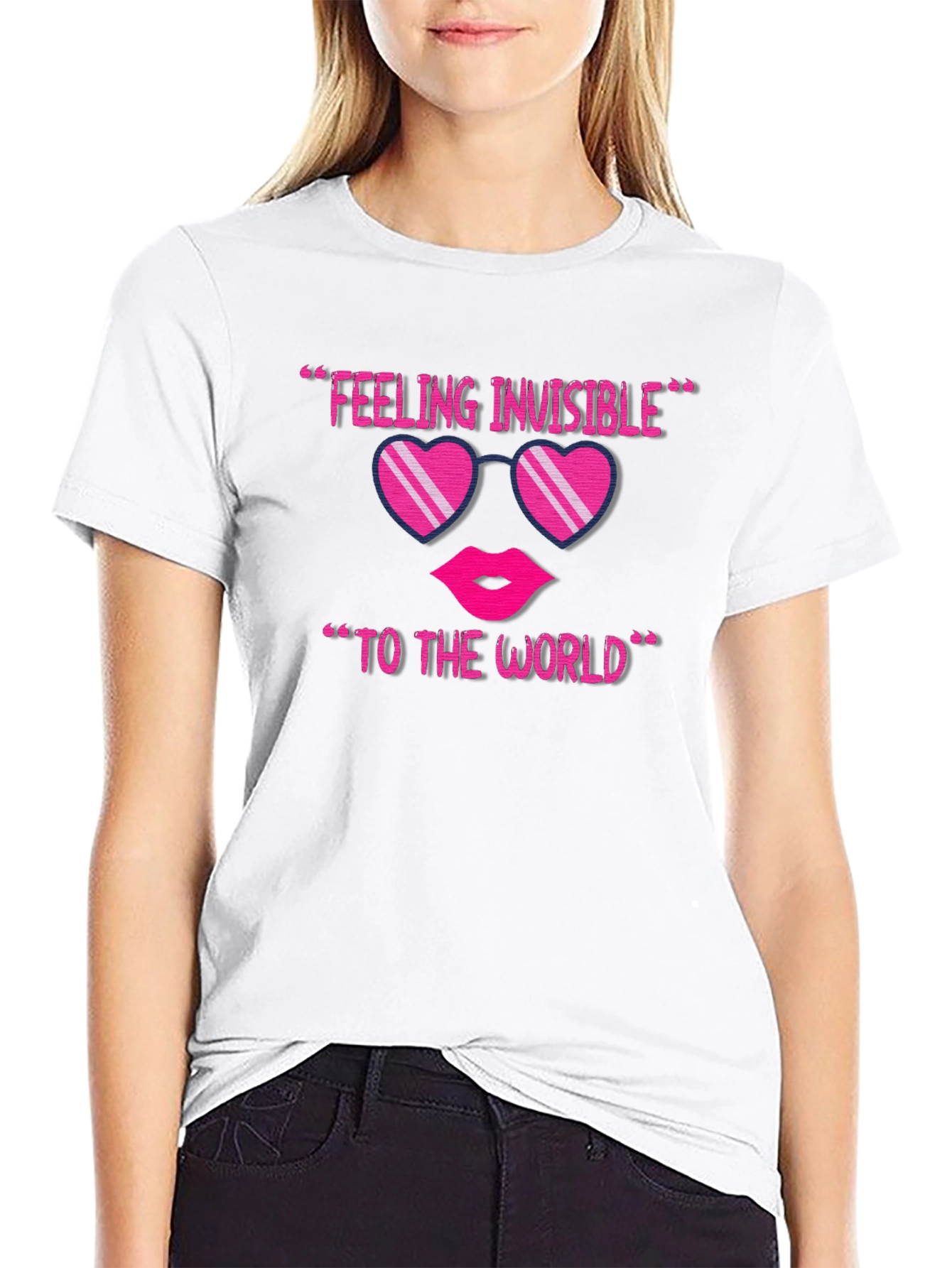 Feeling Invisible Graphic T-Shirt