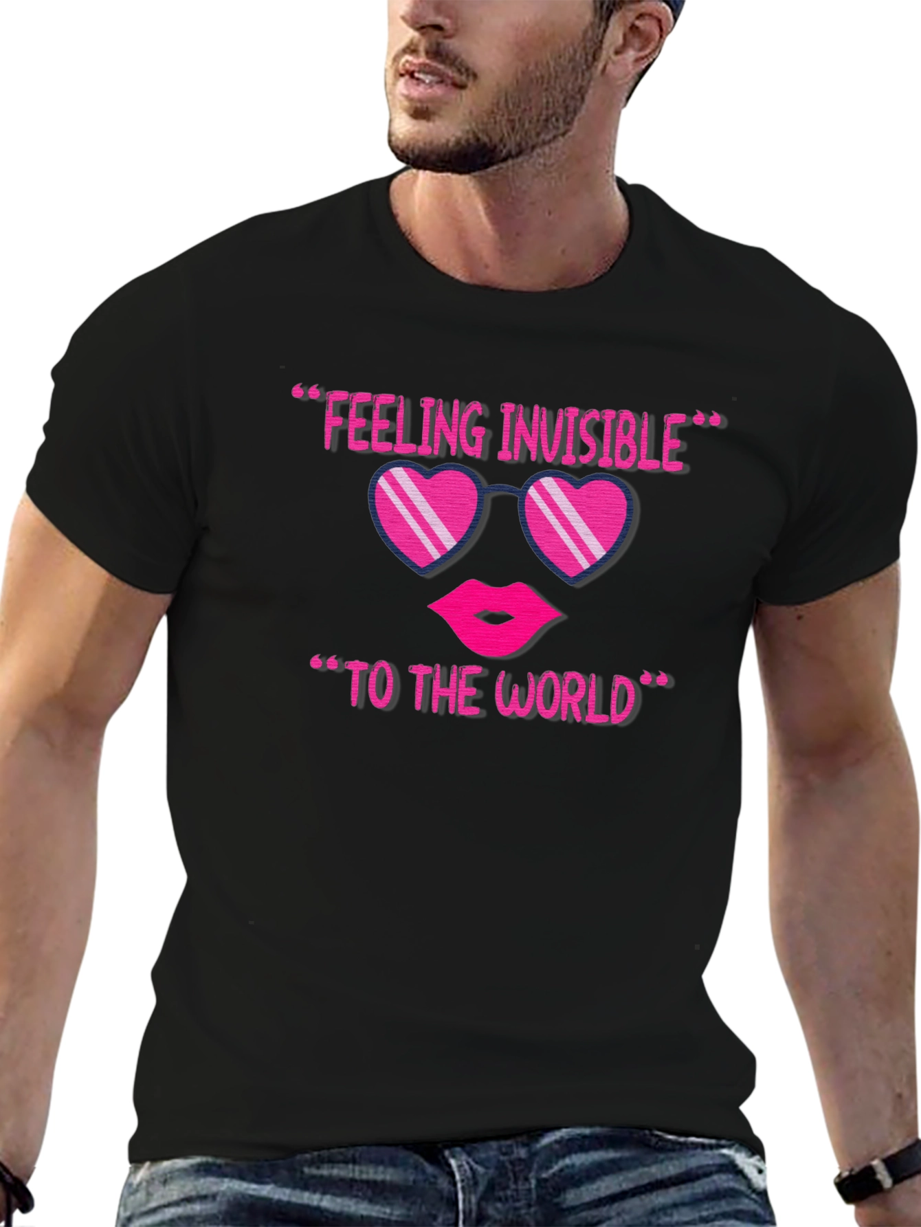 Feeling Invisible Graphic T-Shirt