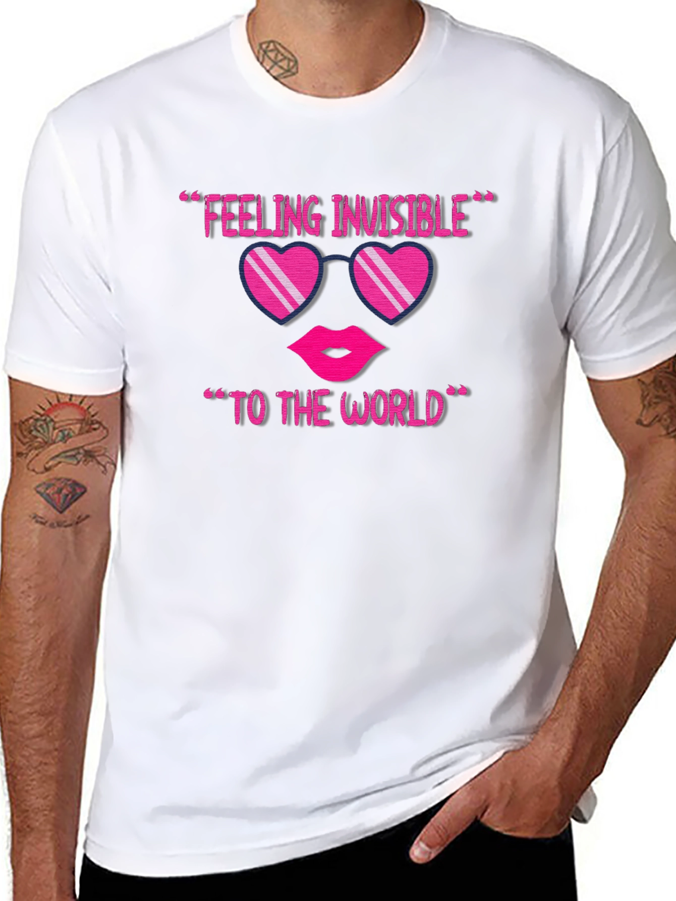 Feeling Invisible Graphic T-Shirt