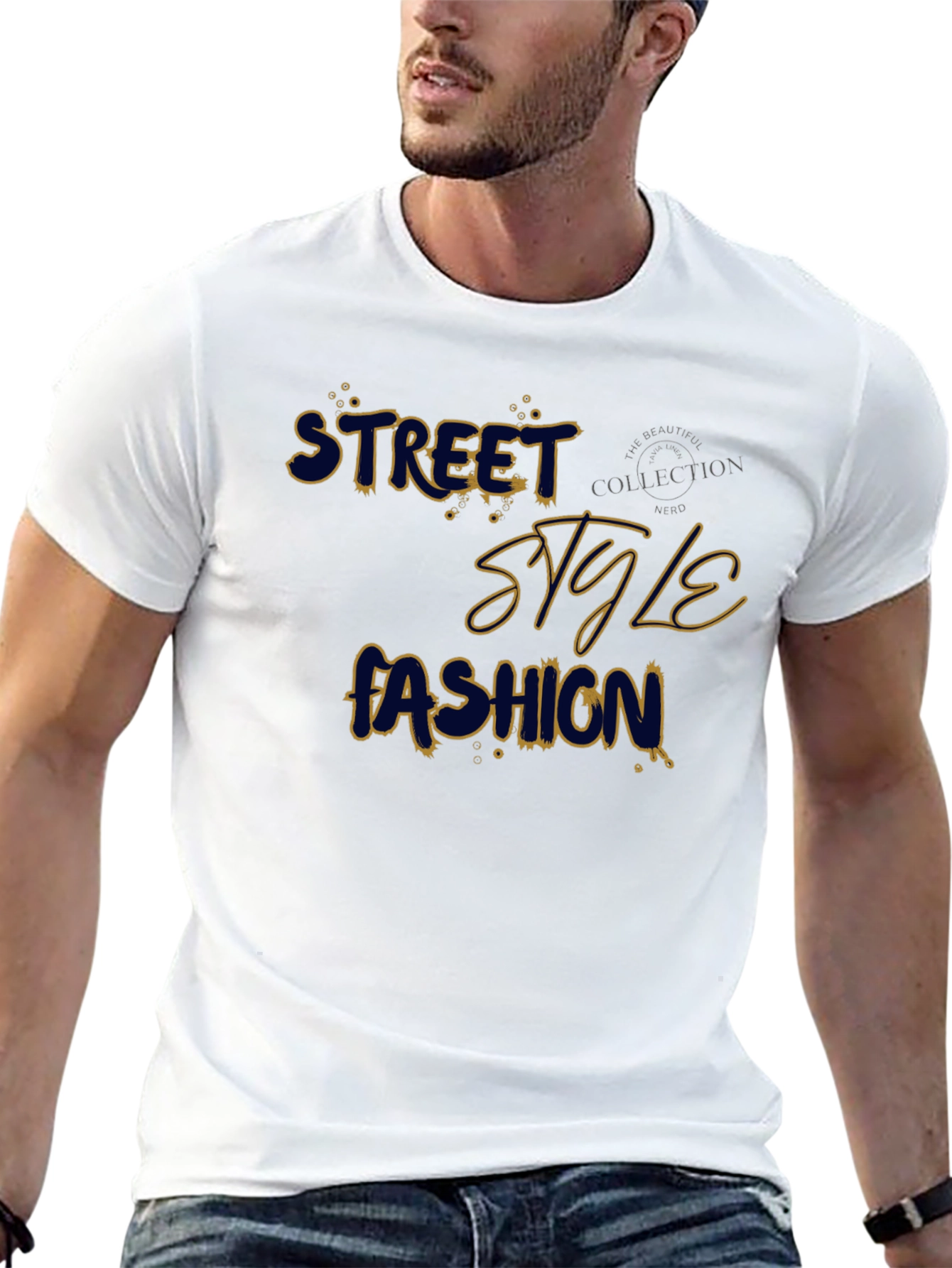 Street Style Fashion Tee - Trendy Graphic T-Shirt