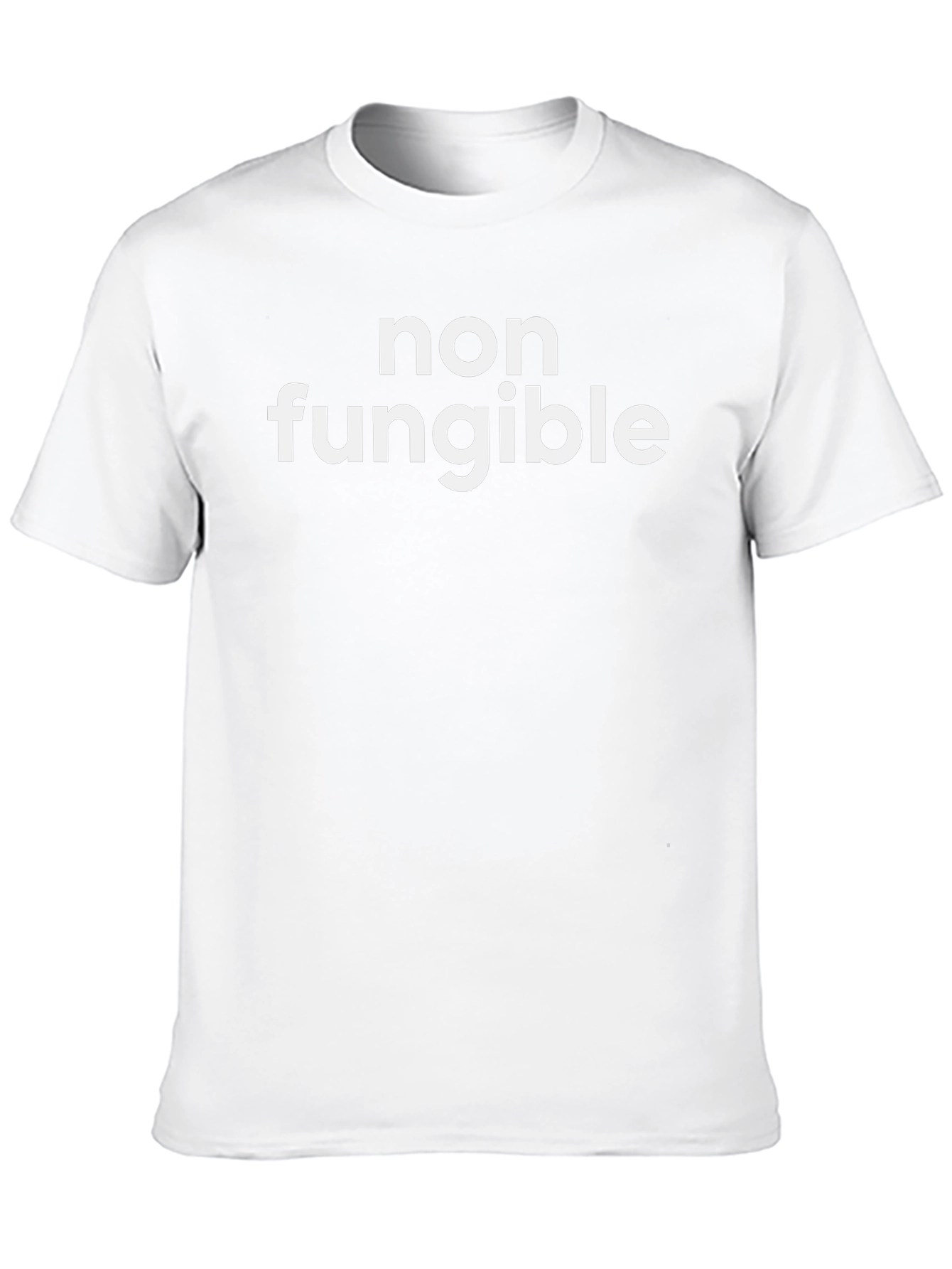 Non-Fungible Black T-Shirt - Crypto Fashion