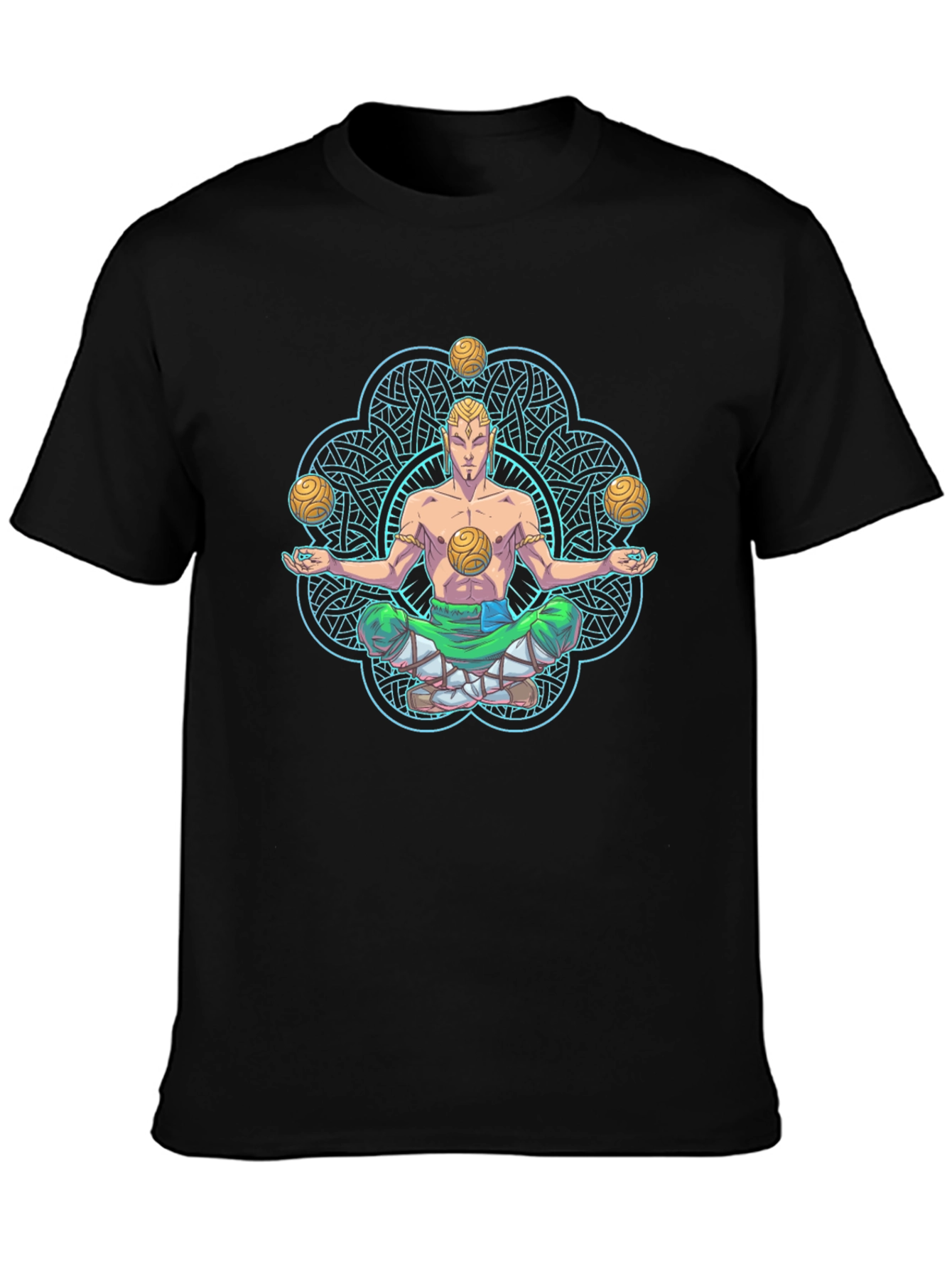 Meditating Juggler Graphic T-Shirt