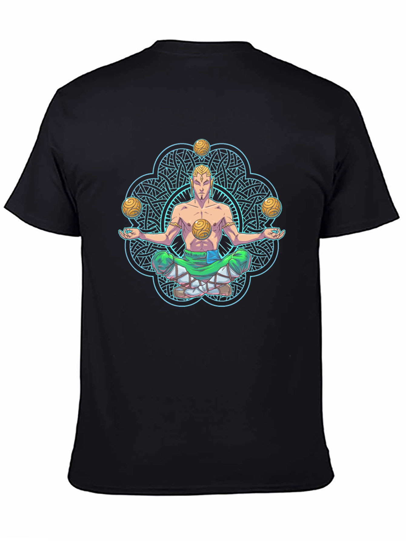 Meditating Juggler Graphic T-Shirt