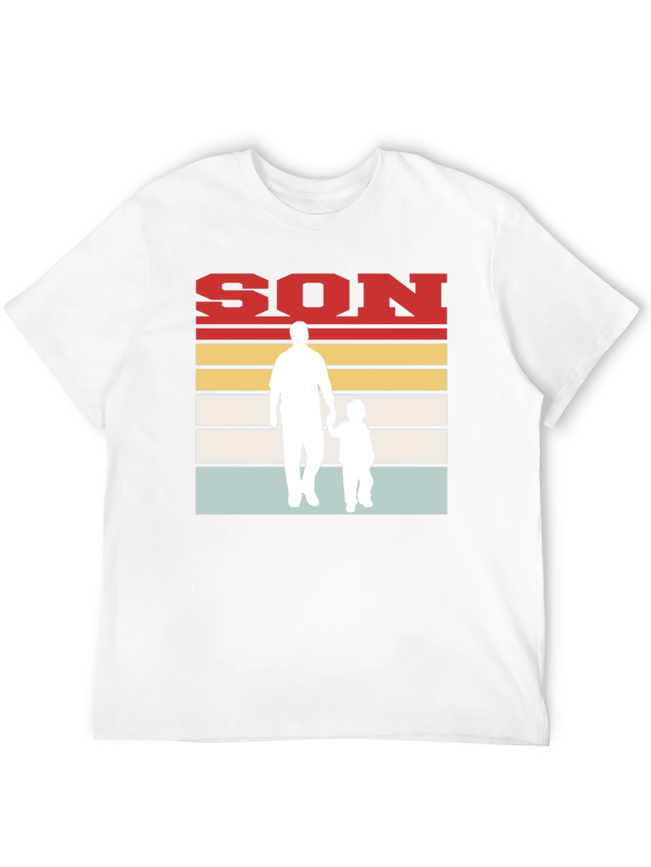 Father and Son Retro T-Shirt