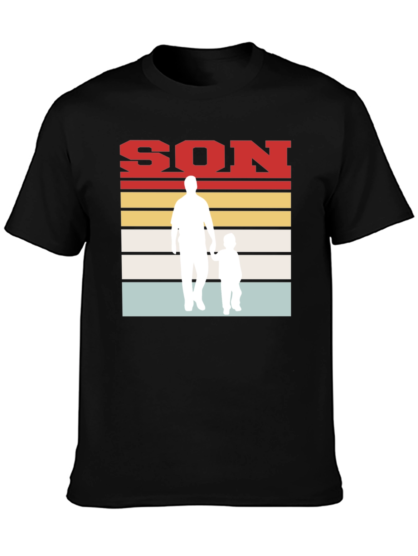 Father and Son Retro T-Shirt