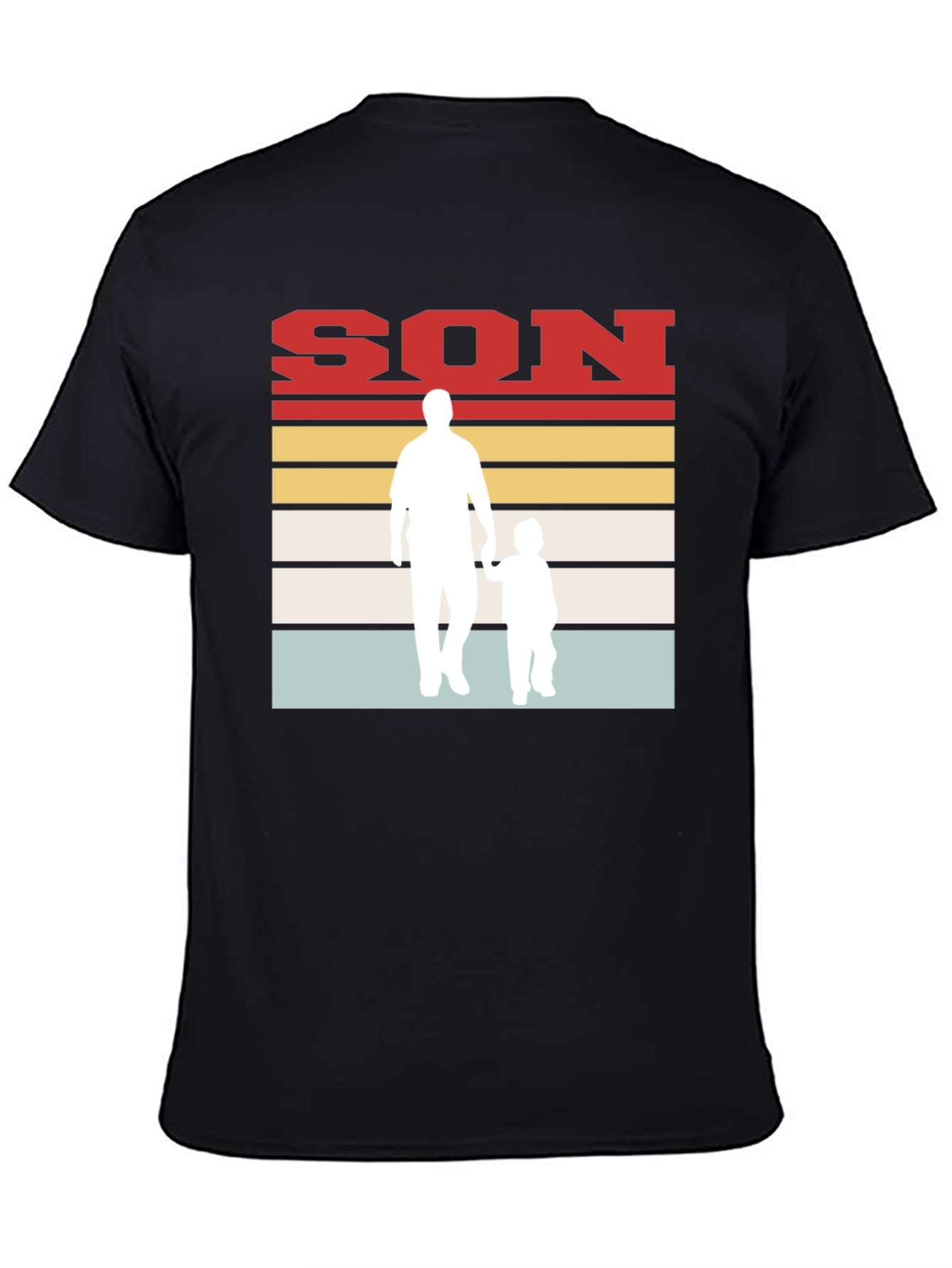 Father and Son Retro T-Shirt