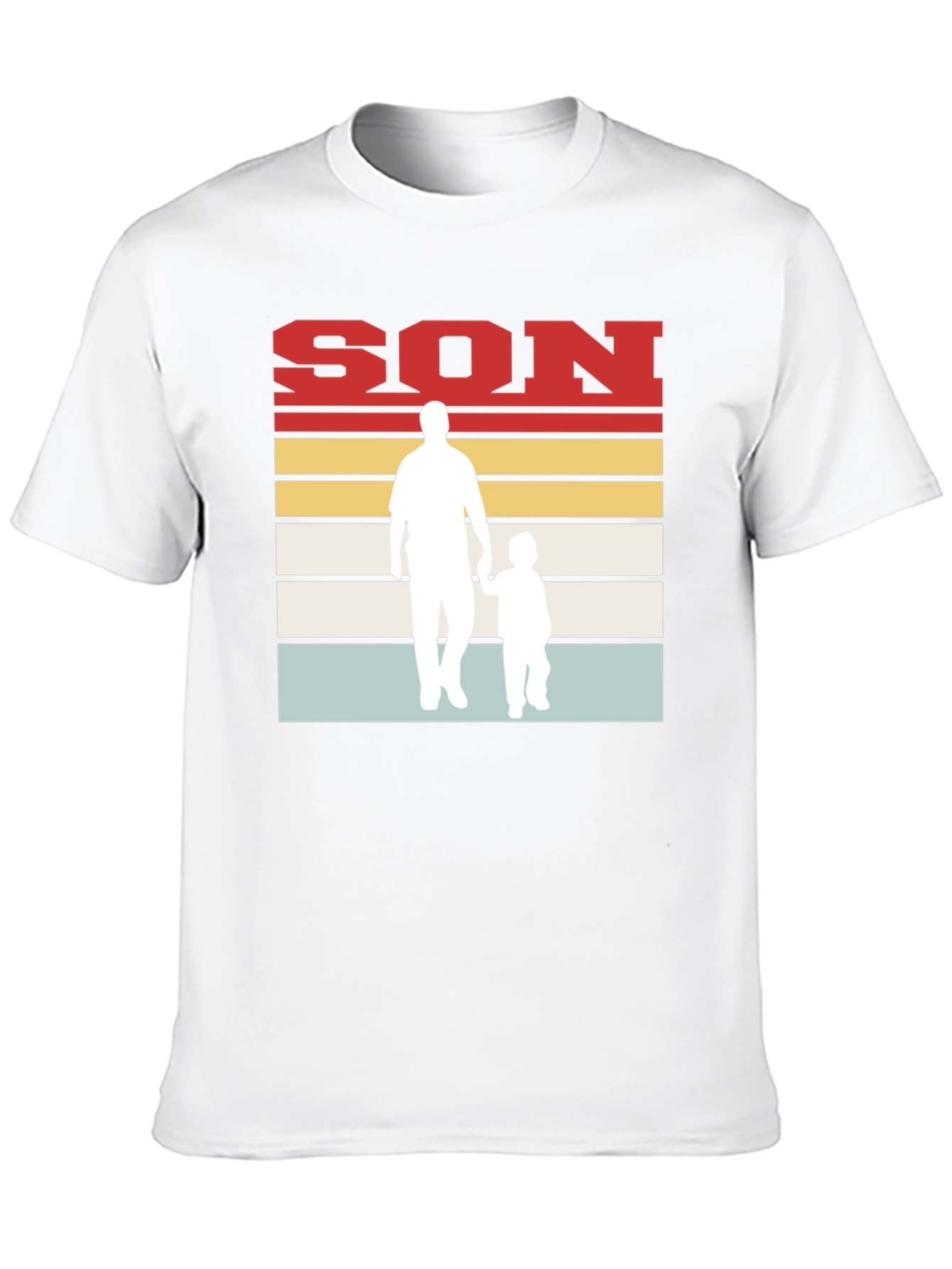 Father and Son Retro T-Shirt