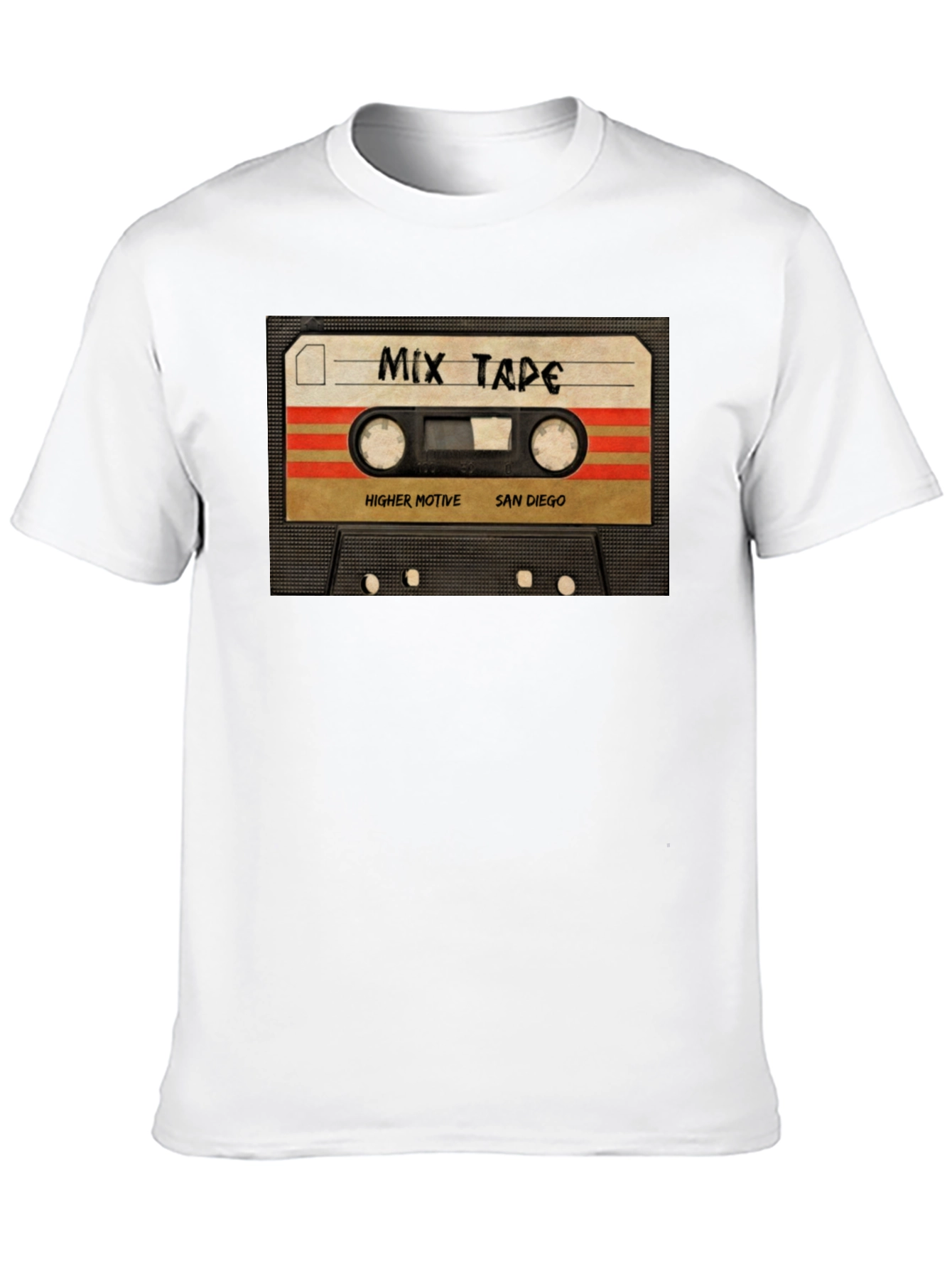 Mix Tape Graphic Tee - Retro Cassette T-Shirt