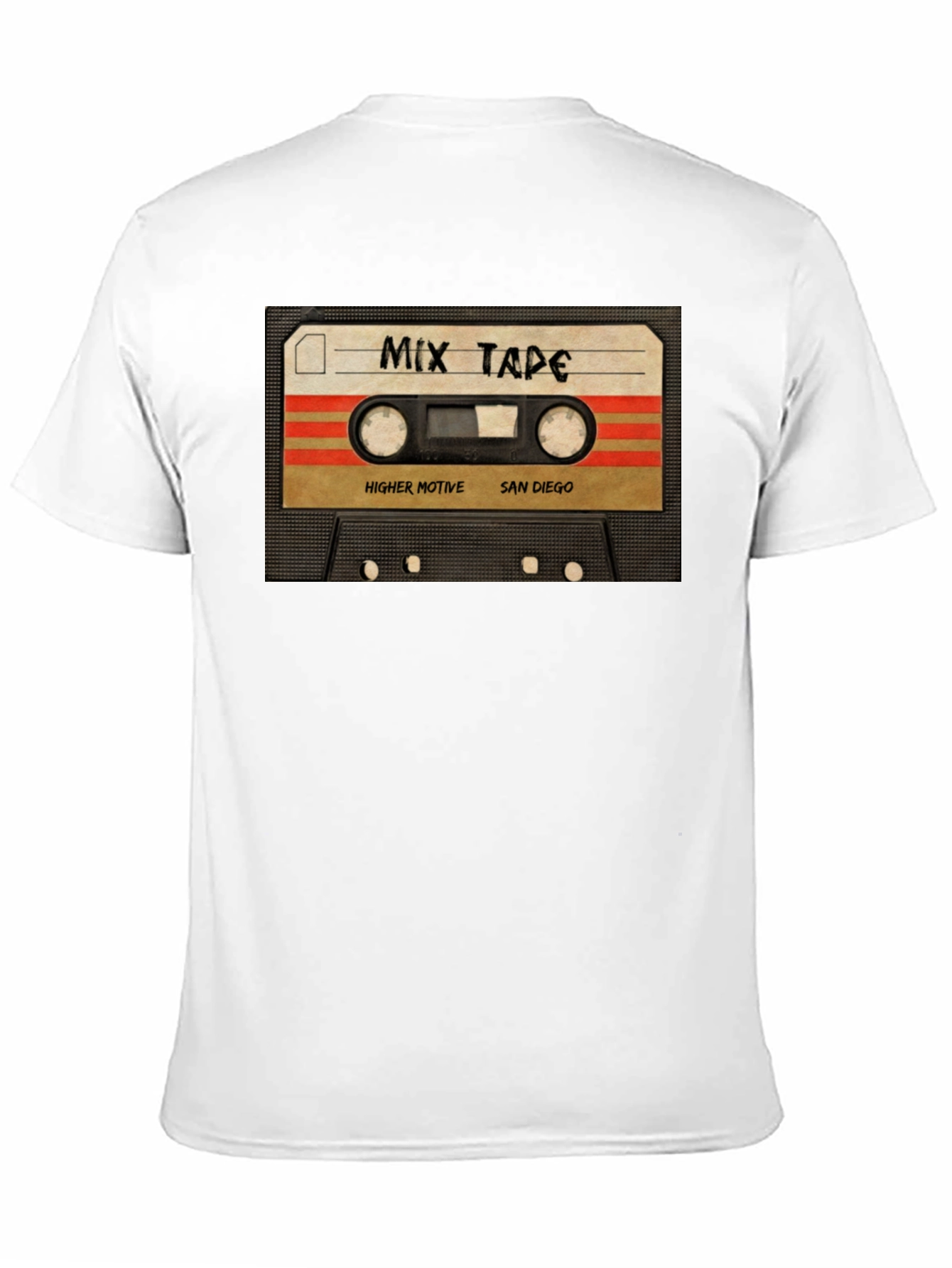 Mix Tape Graphic Tee - Retro Cassette T-Shirt