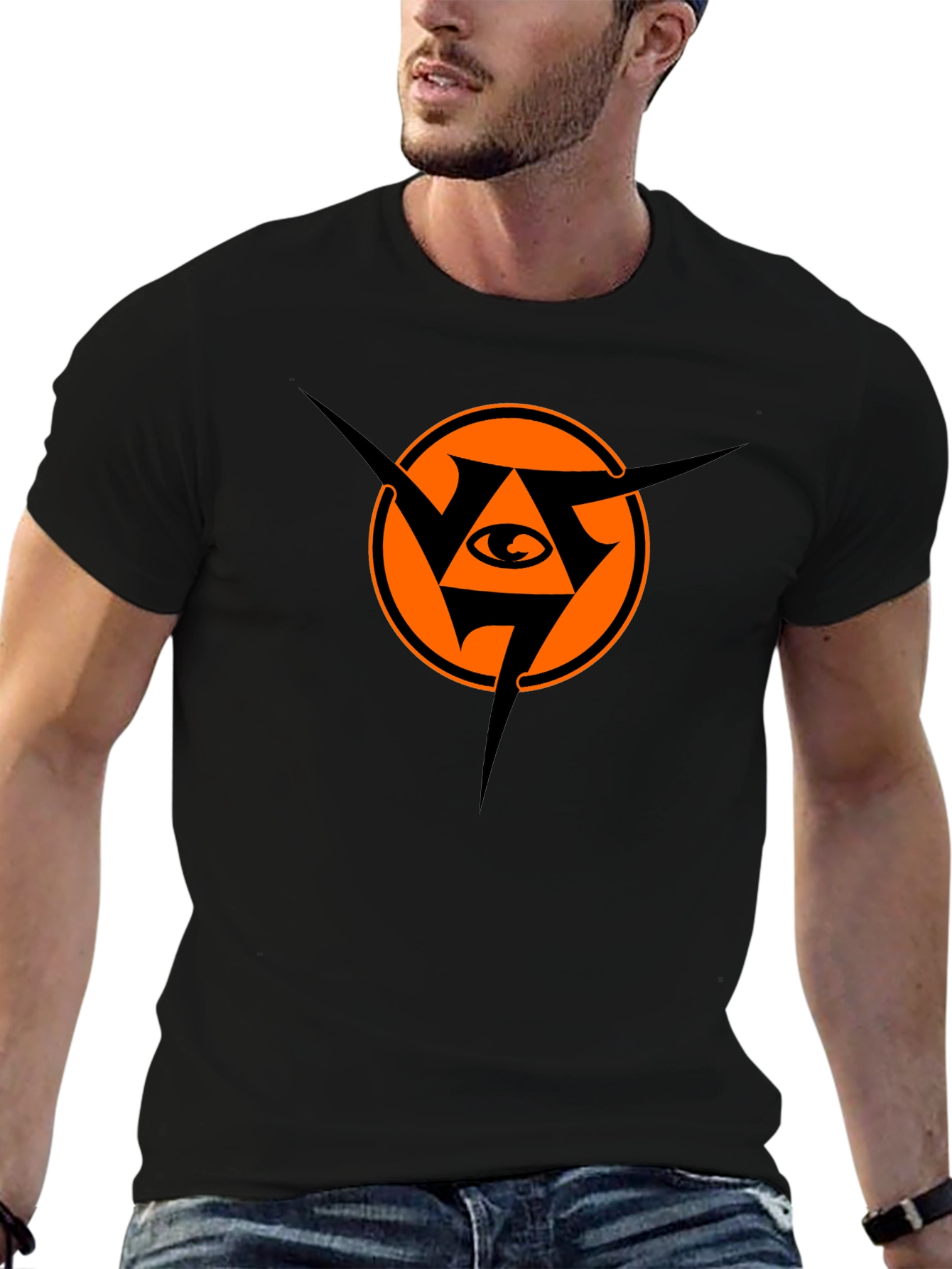 Eye Graphic Black Tee
