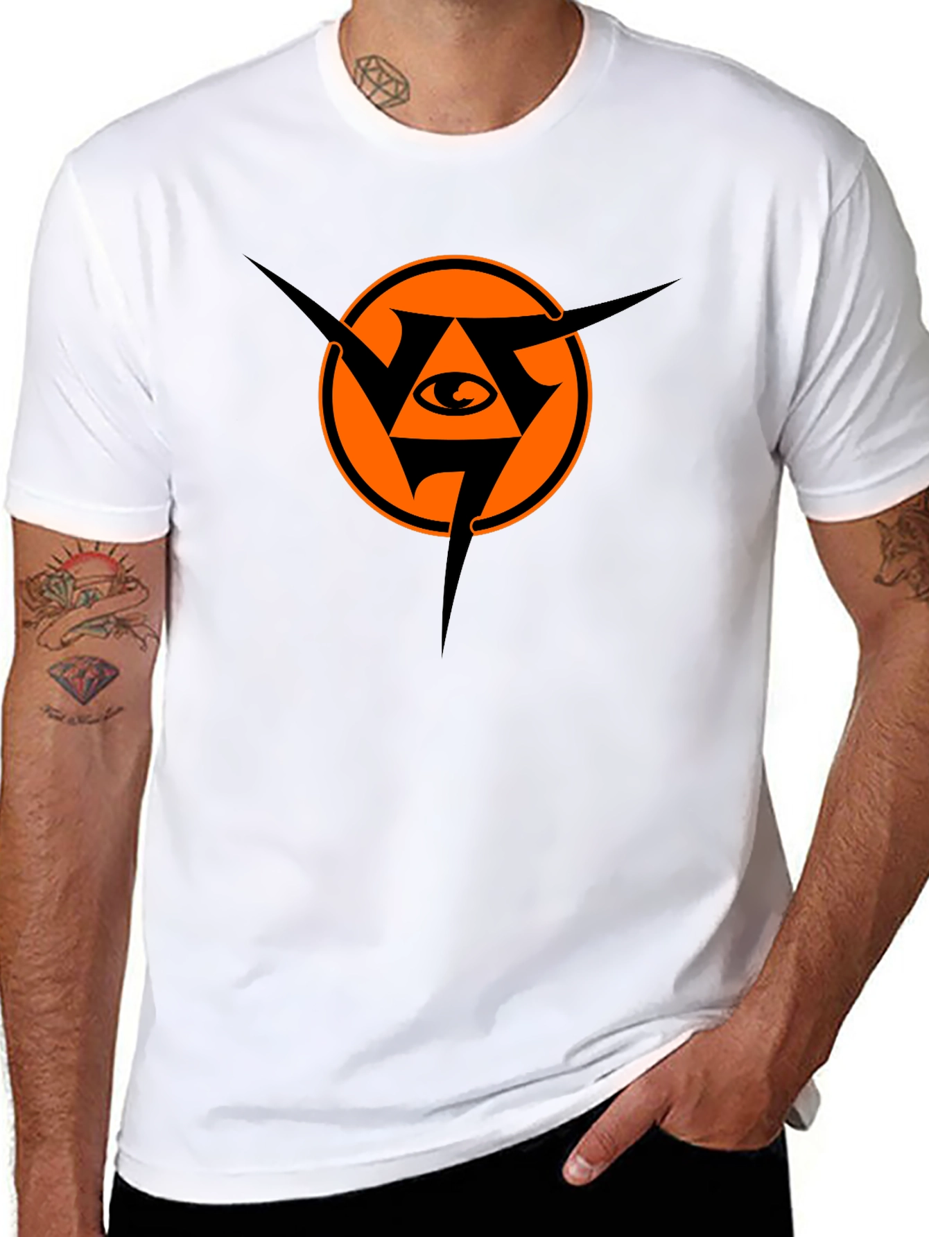 Eye Graphic Black Tee