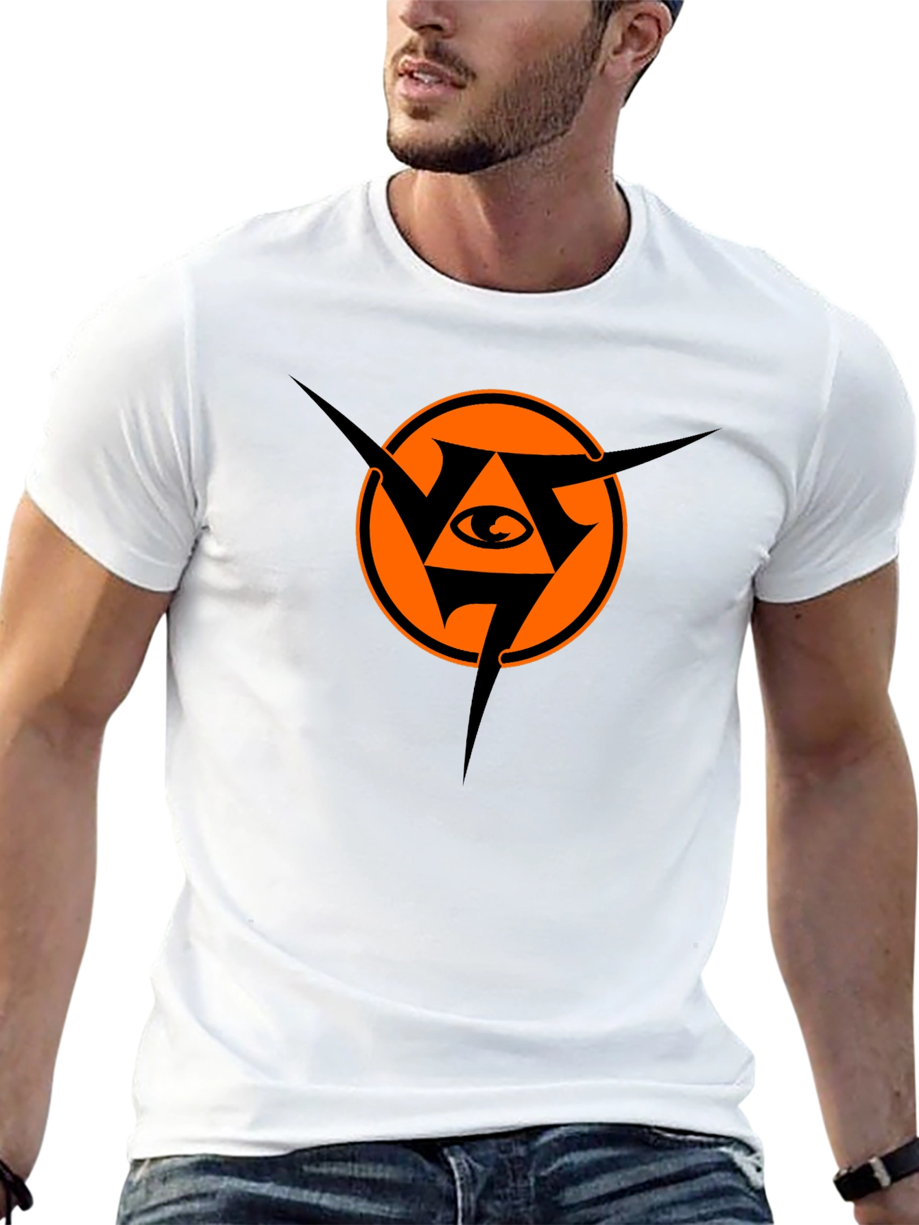 Eye Graphic Black Tee