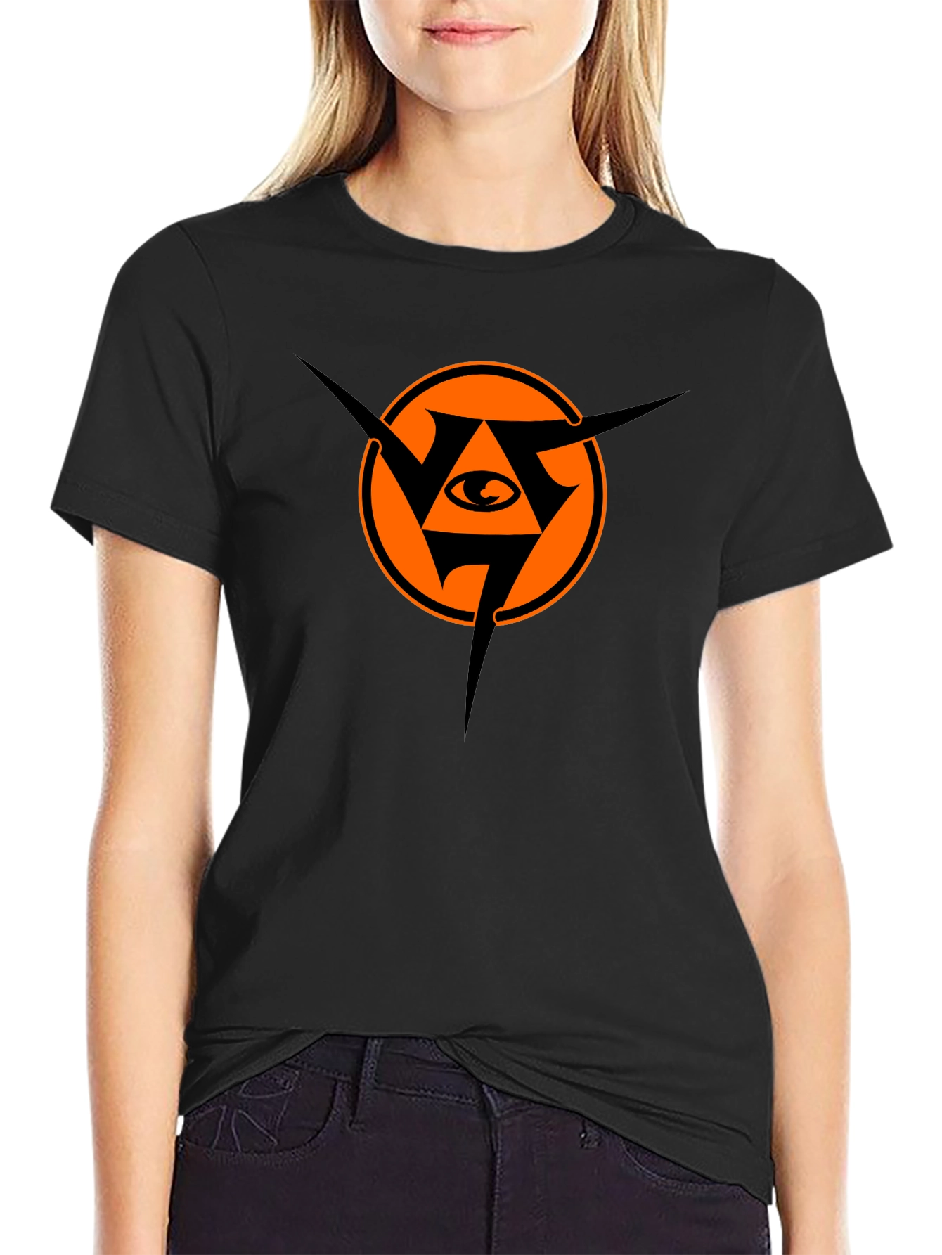 Eye Graphic Black Tee