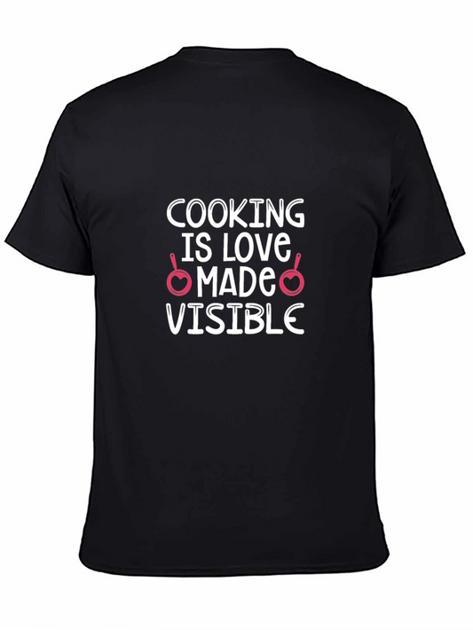 Cooking Is Love T-Shirt - Stylish & Comfortable