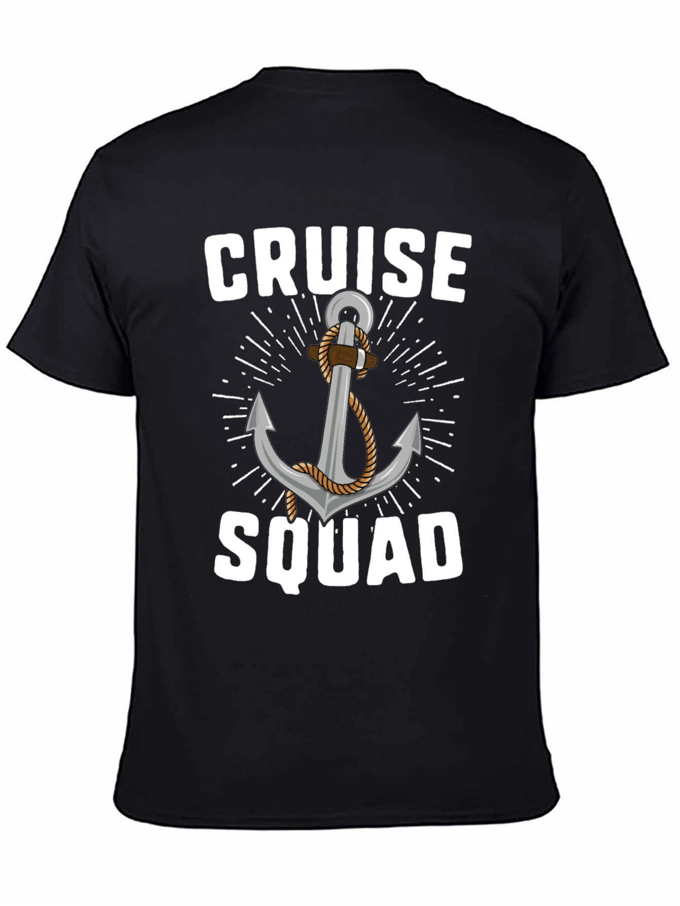 Cruise Squad Anchor Graphic T-Shirt