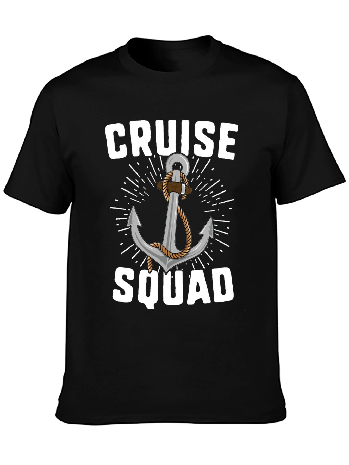 Cruise Squad Anchor Graphic T-Shirt