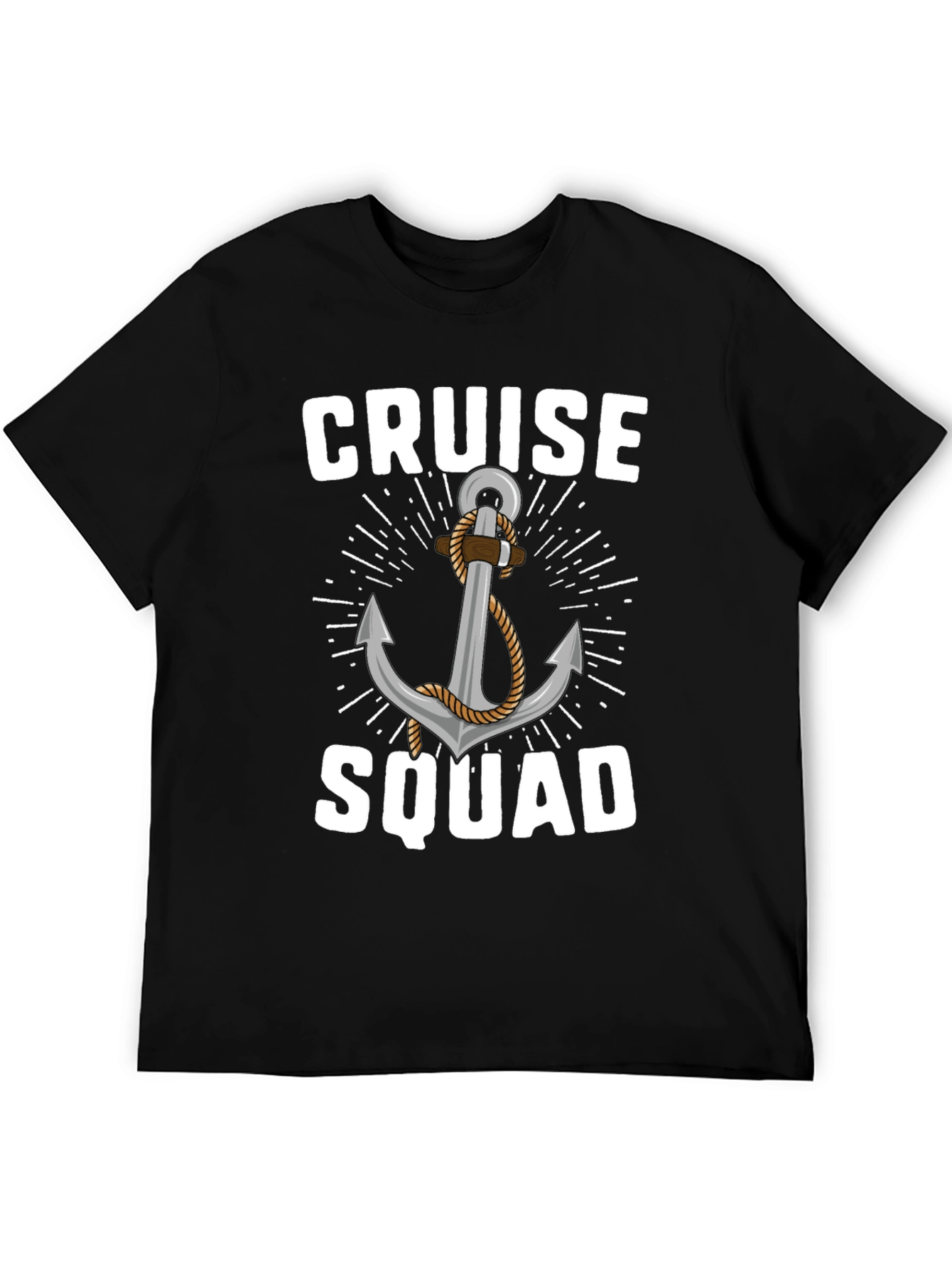 Cruise Squad Anchor Graphic T-Shirt